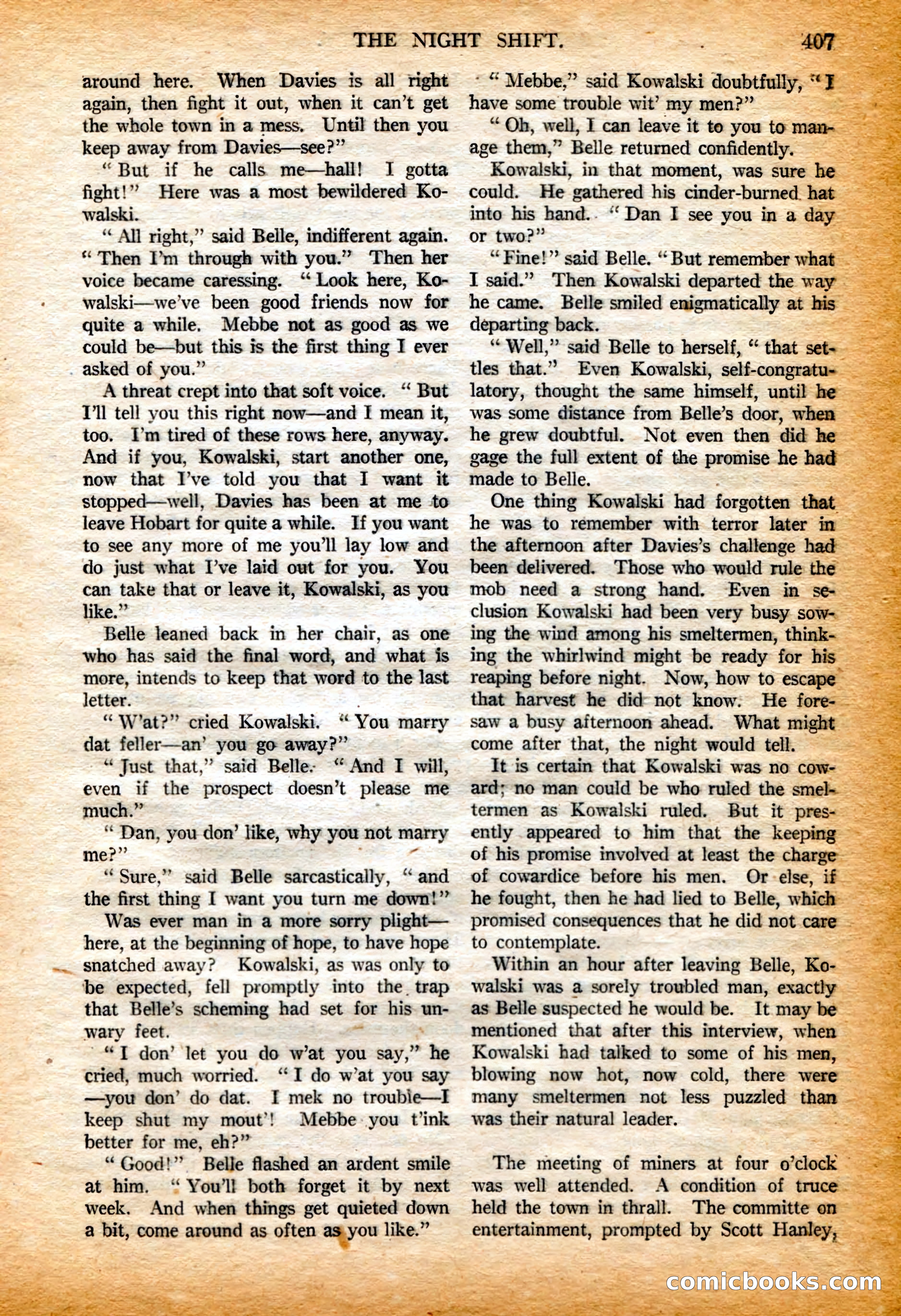 Argosy All-Story Weekly, 4 February 1922 — page 97 of 180
