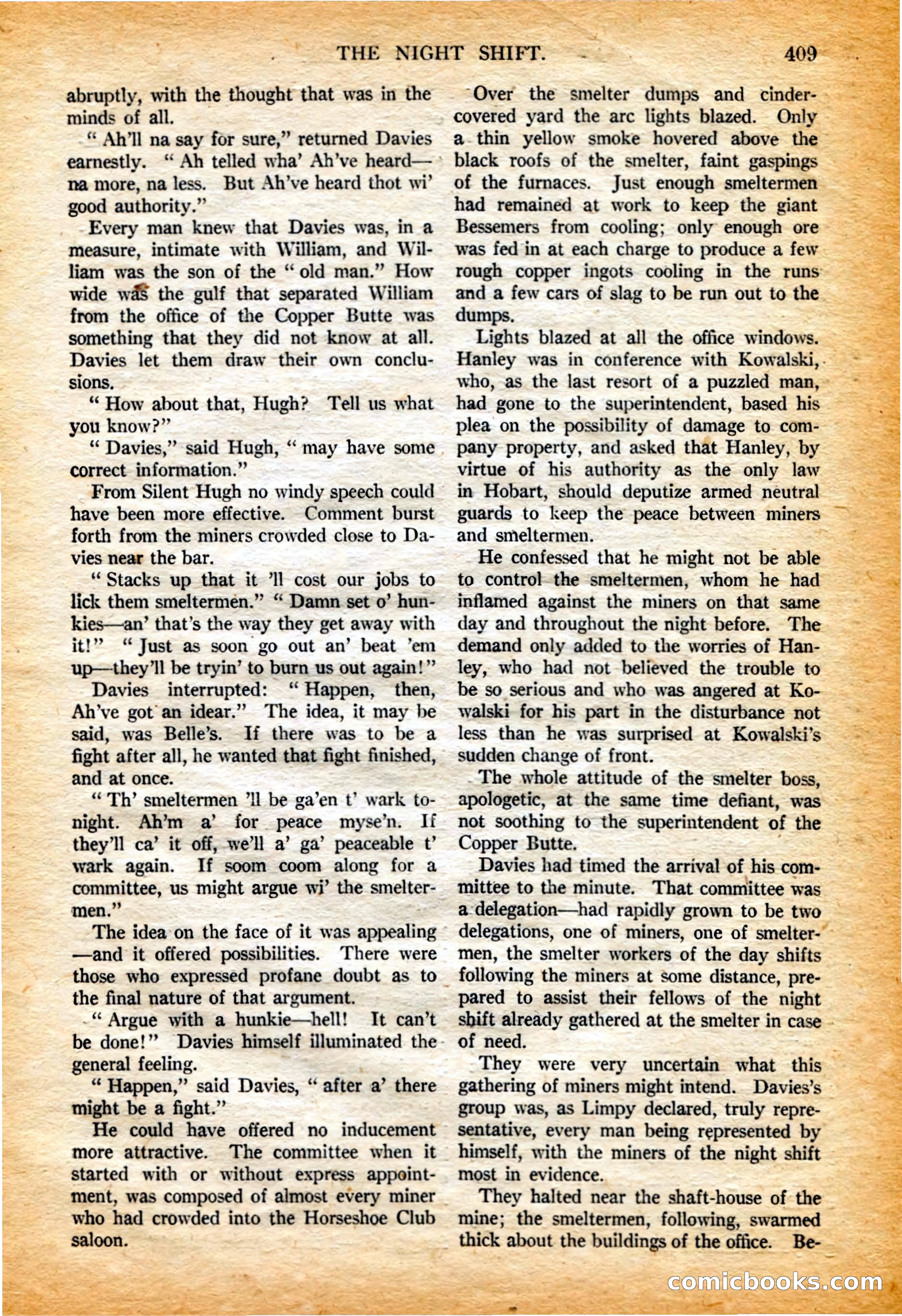 Argosy All-Story Weekly, 4 February 1922 — page 99 of 180