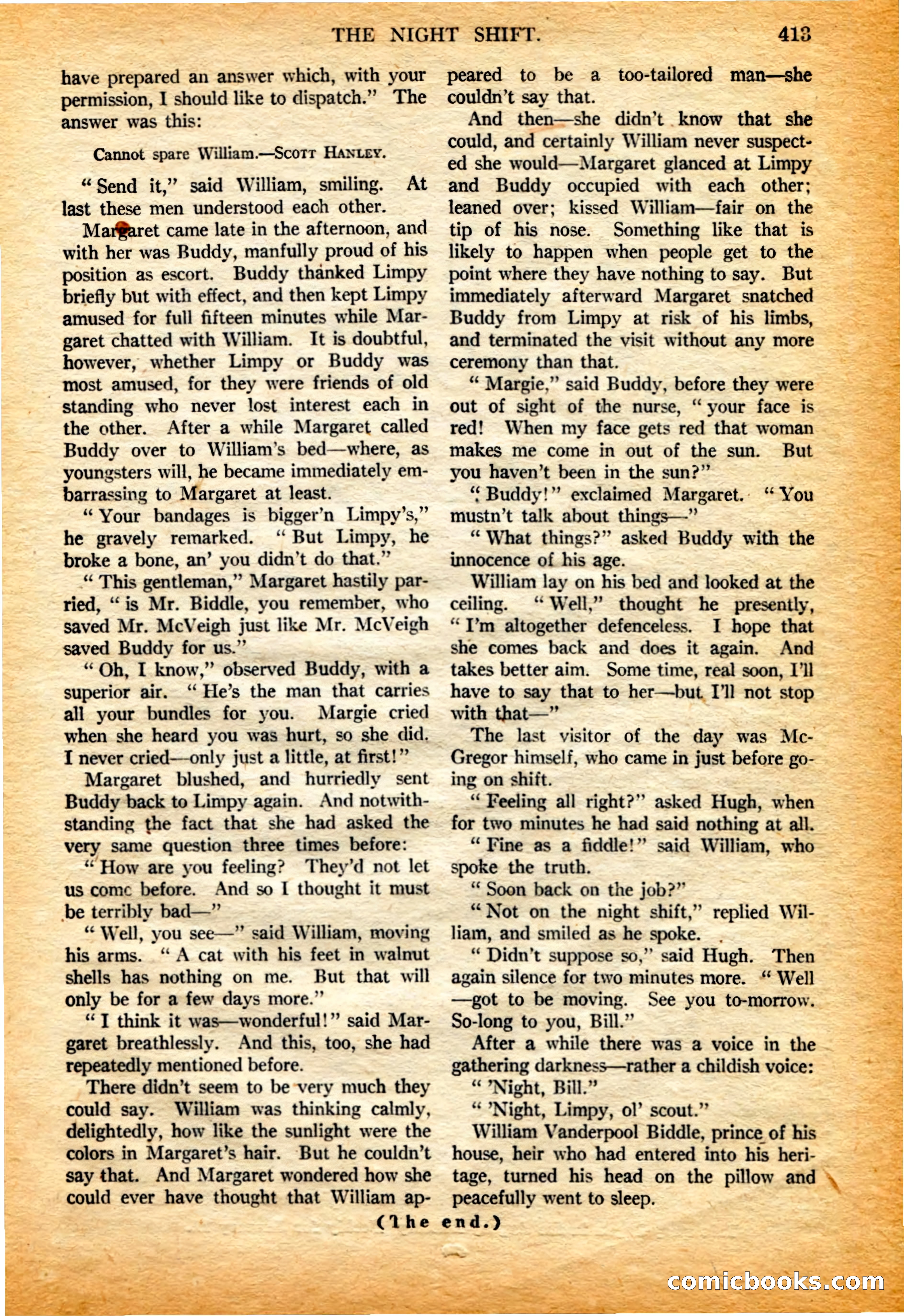 Argosy All-Story Weekly, 4 February 1922 — page 103 of 180