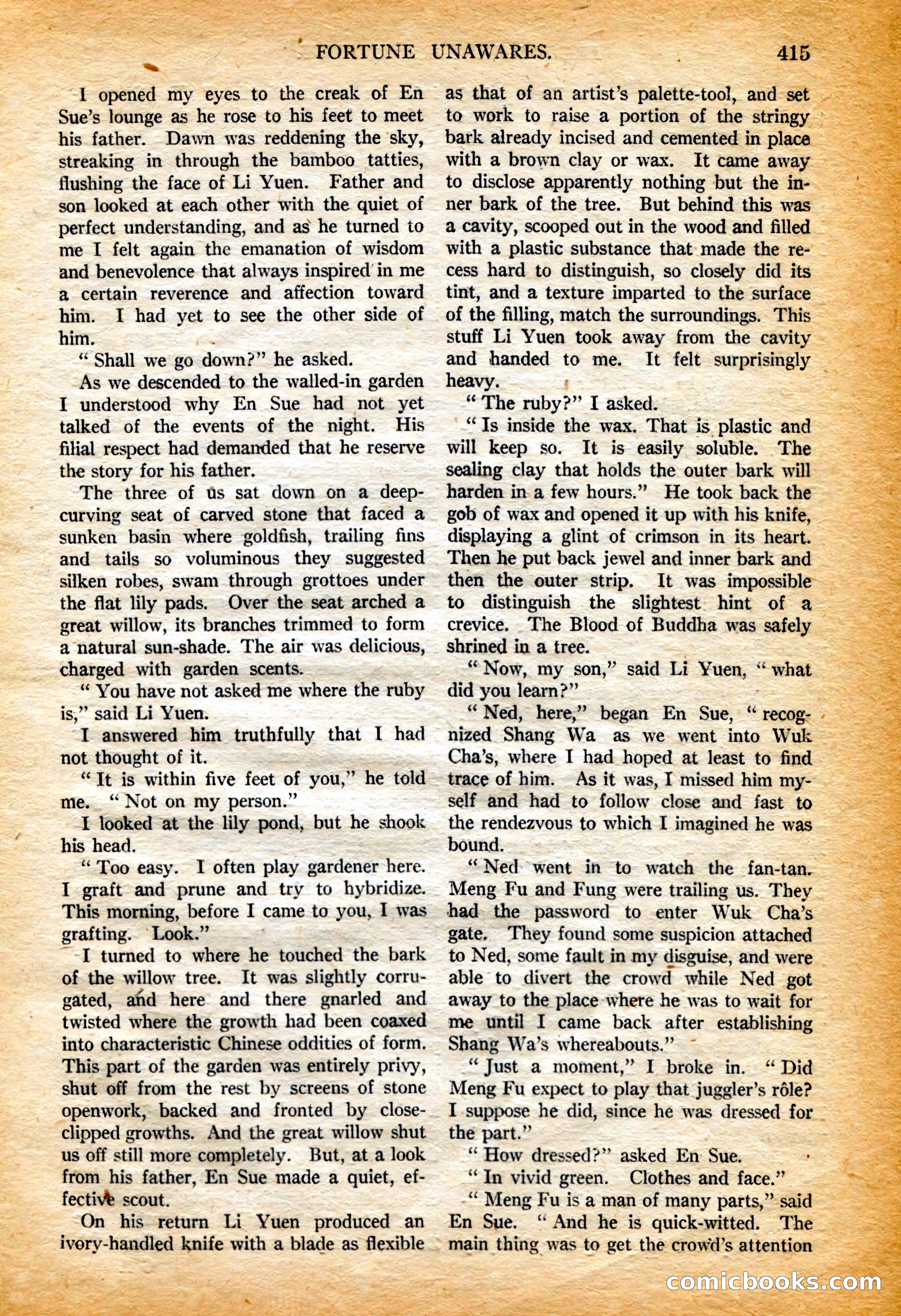 Argosy All-Story Weekly, 4 February 1922 — page 105 of 180