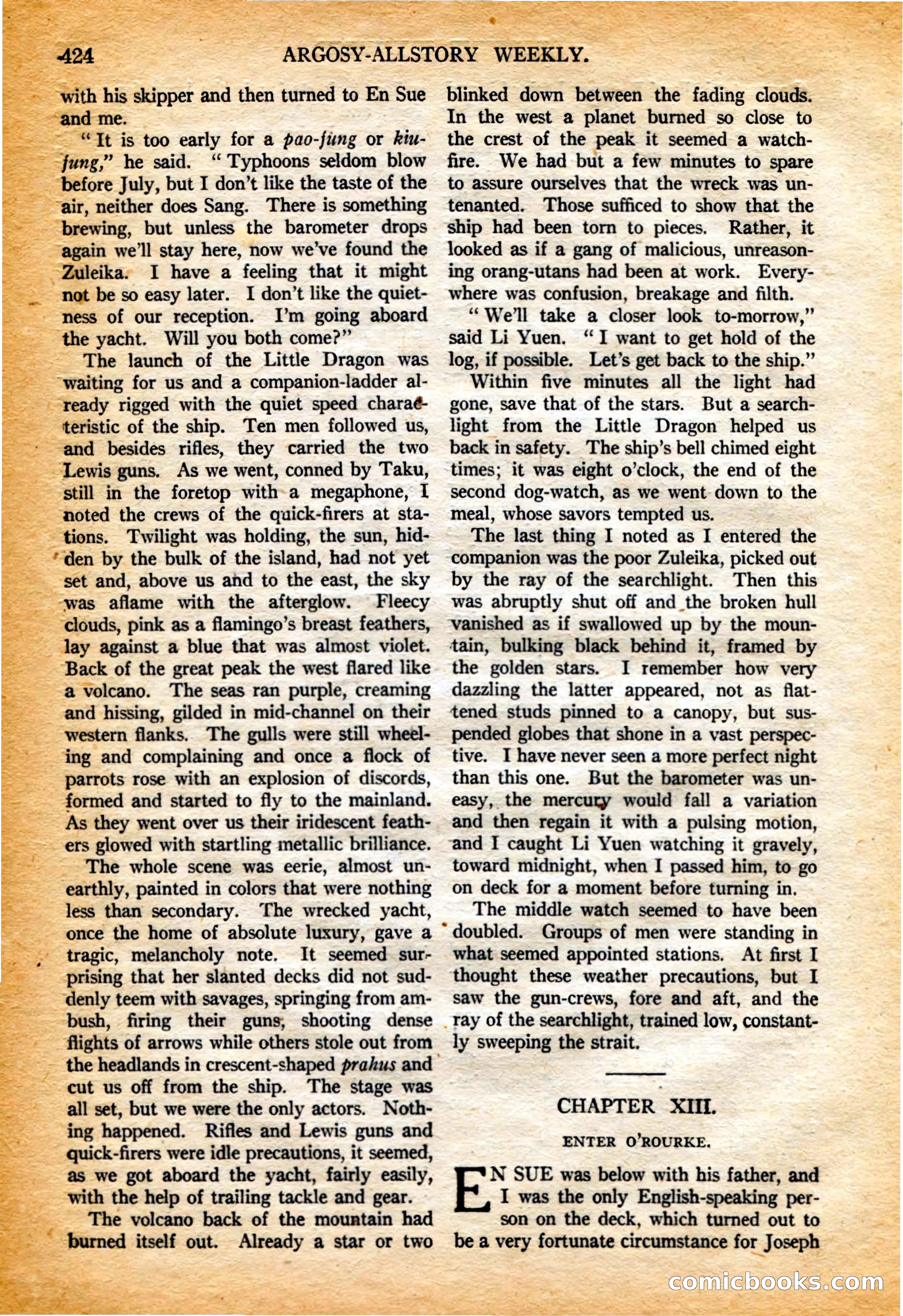 Argosy All-Story Weekly, 4 February 1922 — page 114 of 180