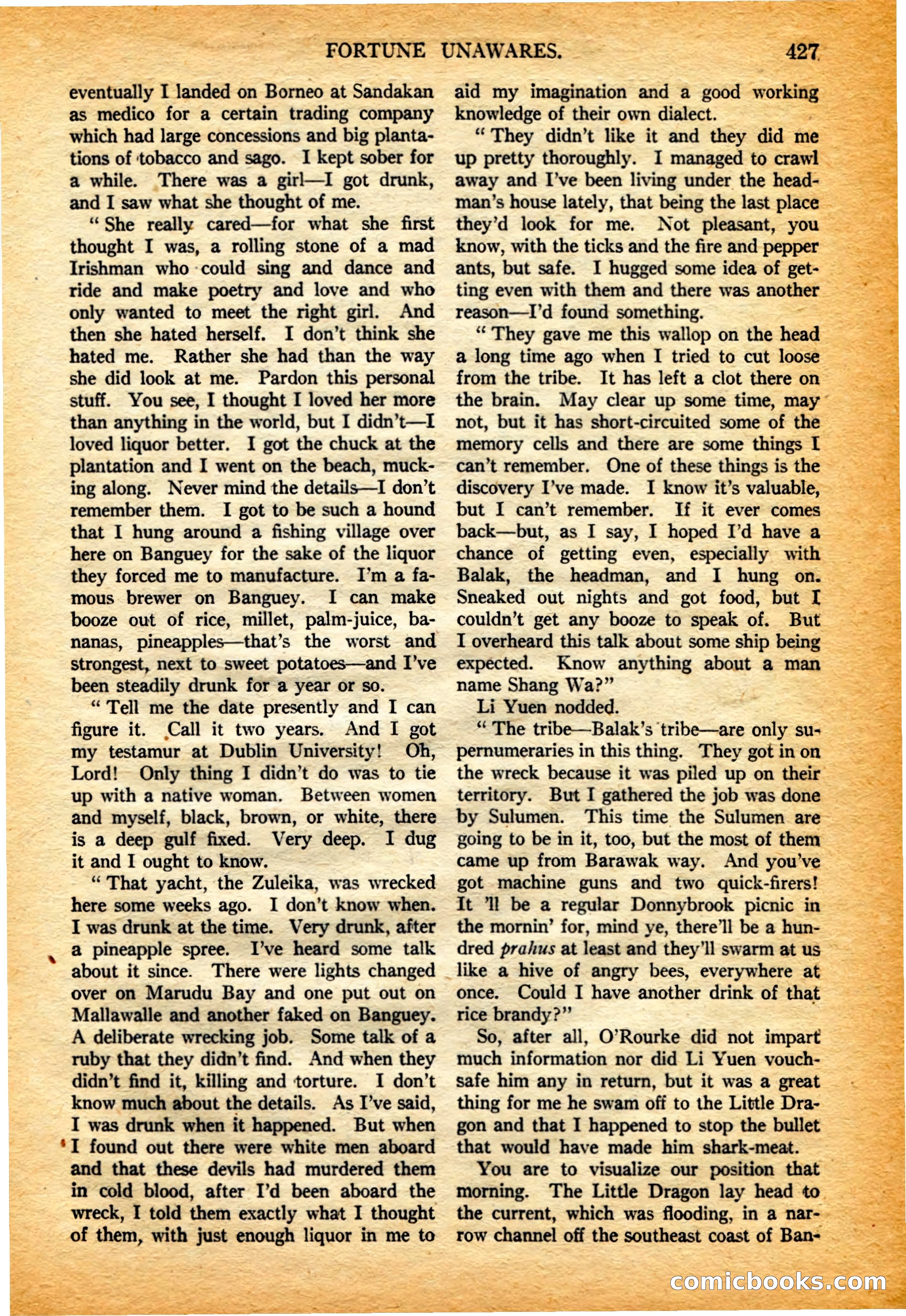 Argosy All-Story Weekly, 4 February 1922 — page 117 of 180