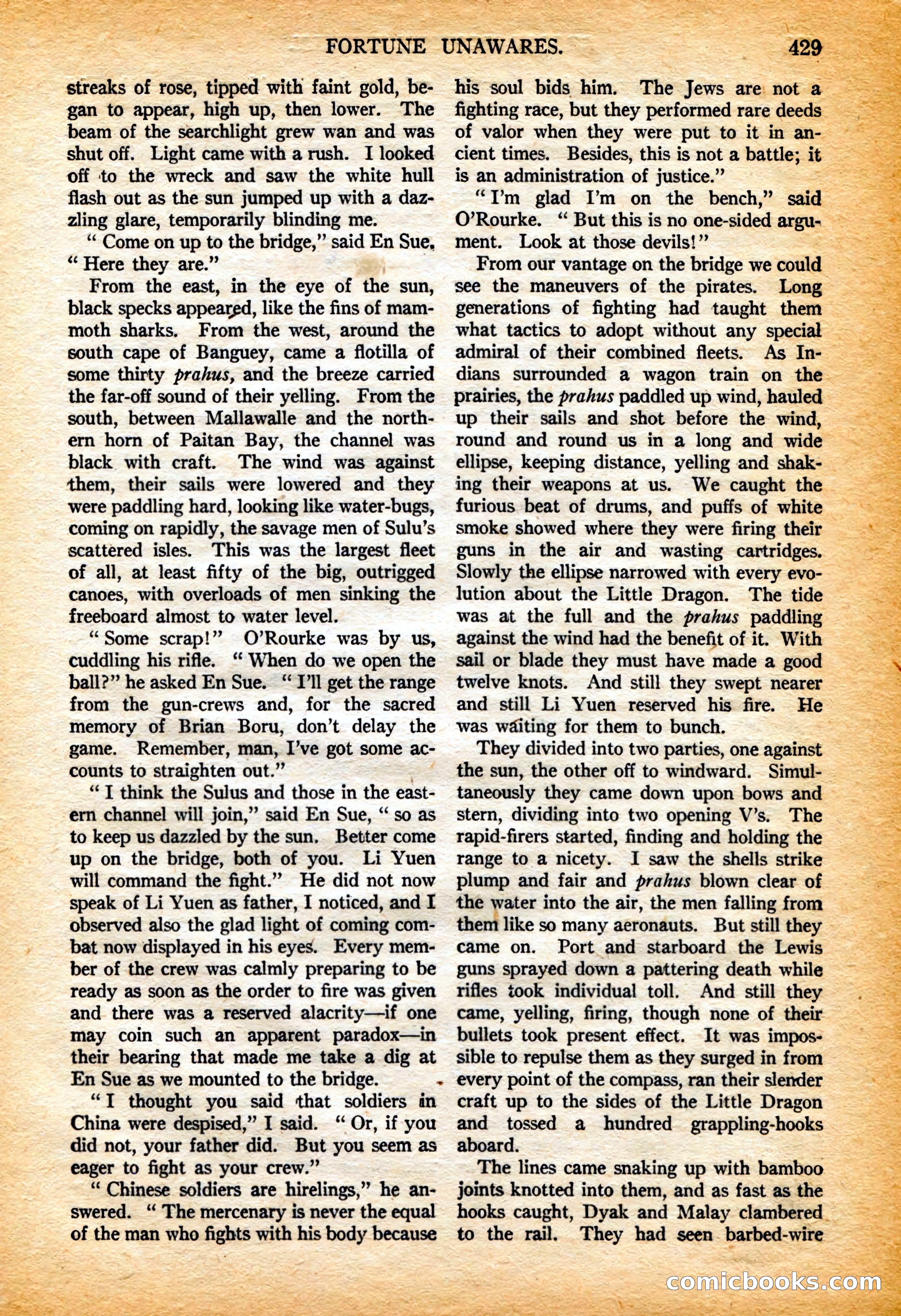 Argosy All-Story Weekly, 4 February 1922 — page 119 of 180