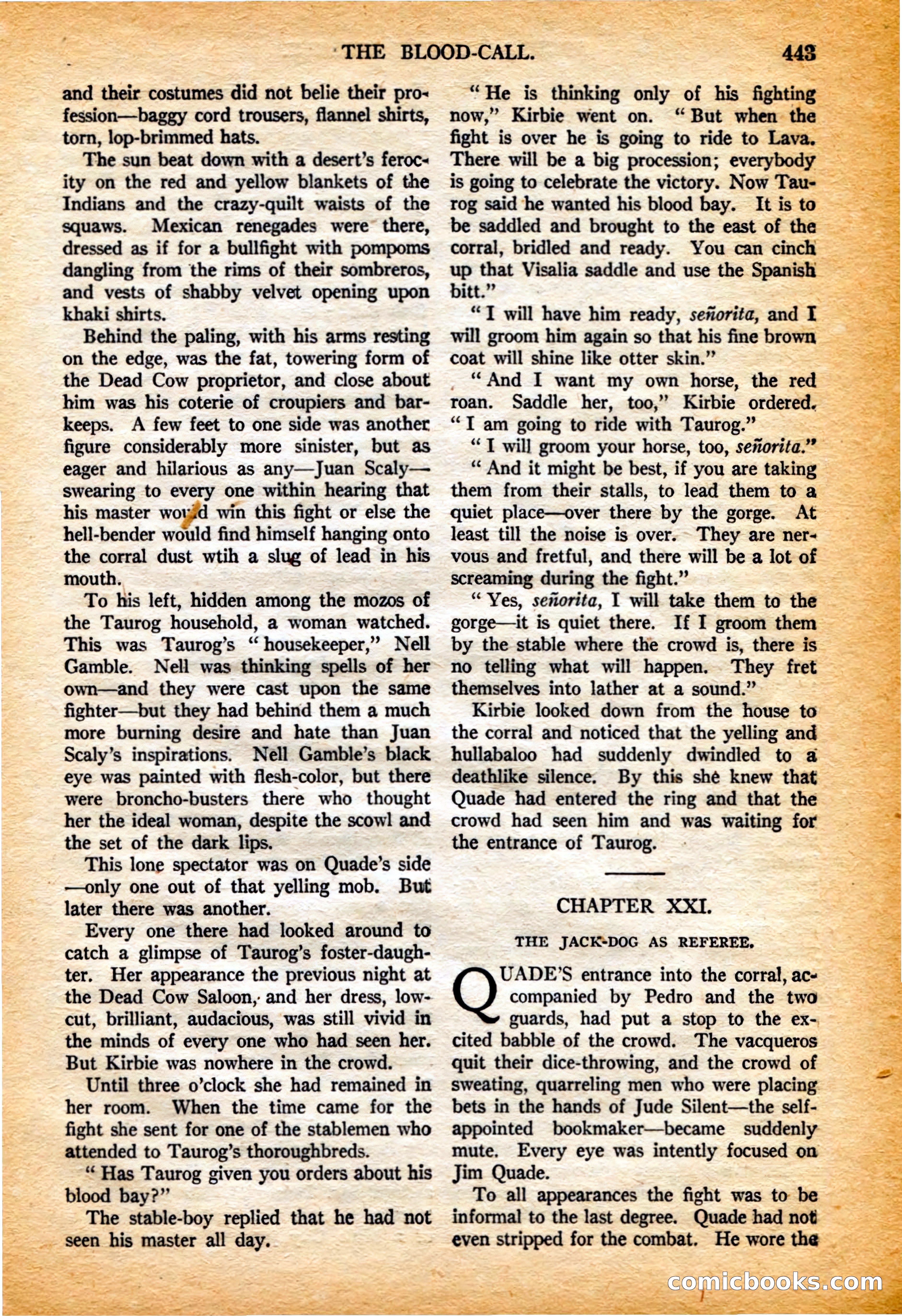 Argosy All-Story Weekly, 4 February 1922 — page 133 of 180