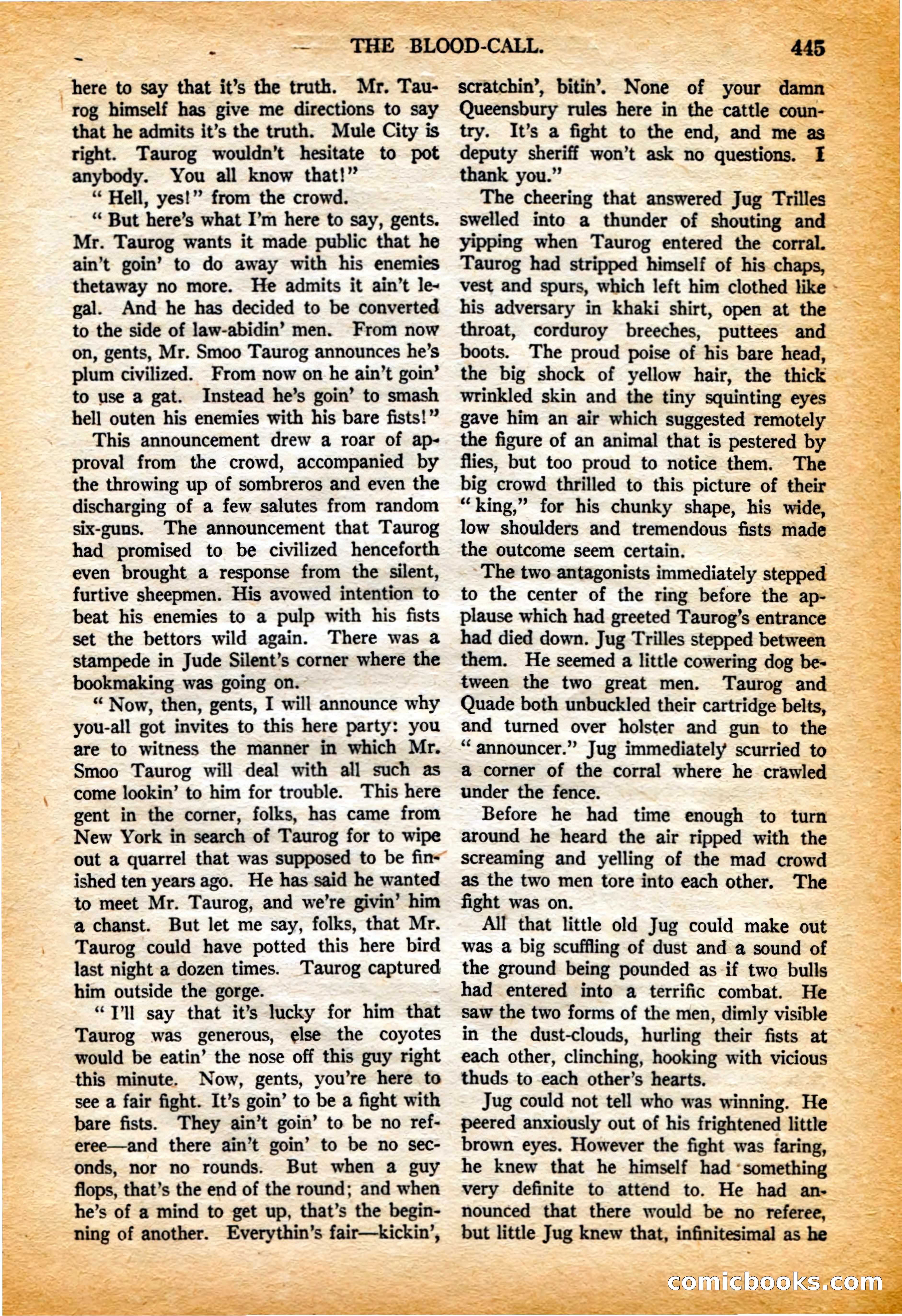 Argosy All-Story Weekly, 4 February 1922 — page 135 of 180