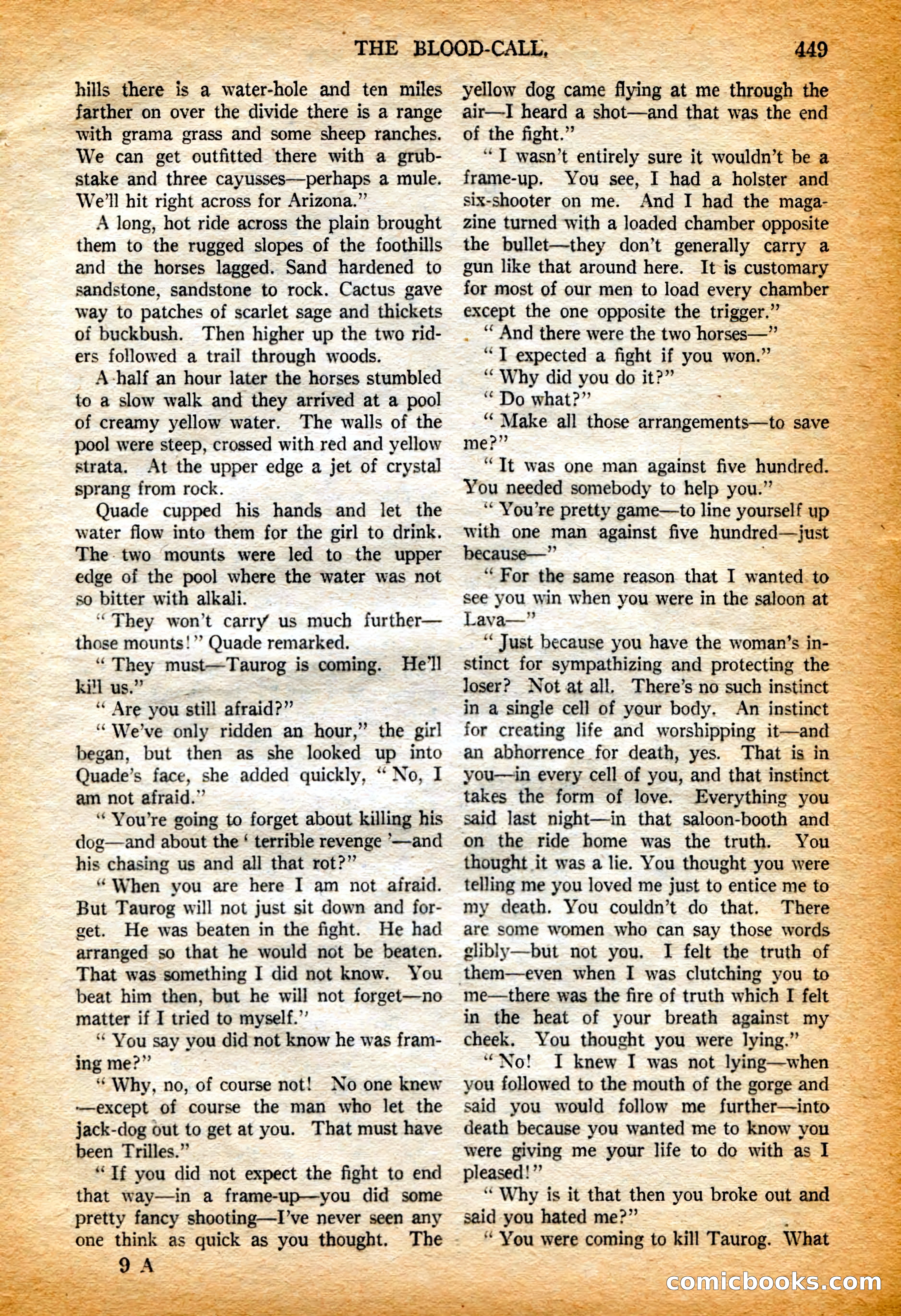 Argosy All-Story Weekly, 4 February 1922 — page 139 of 180