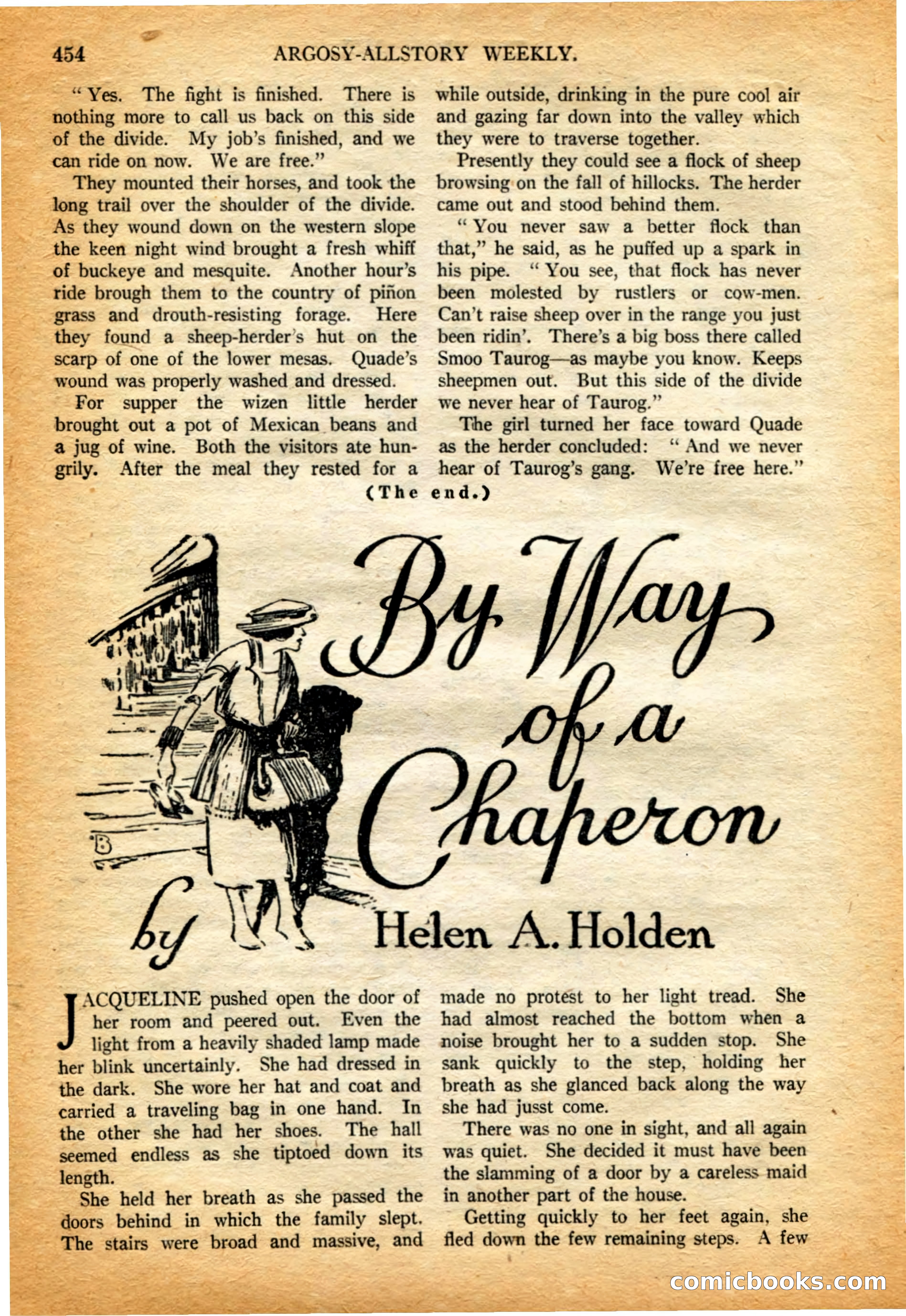 Argosy All-Story Weekly, 4 February 1922 — page 144 of 180