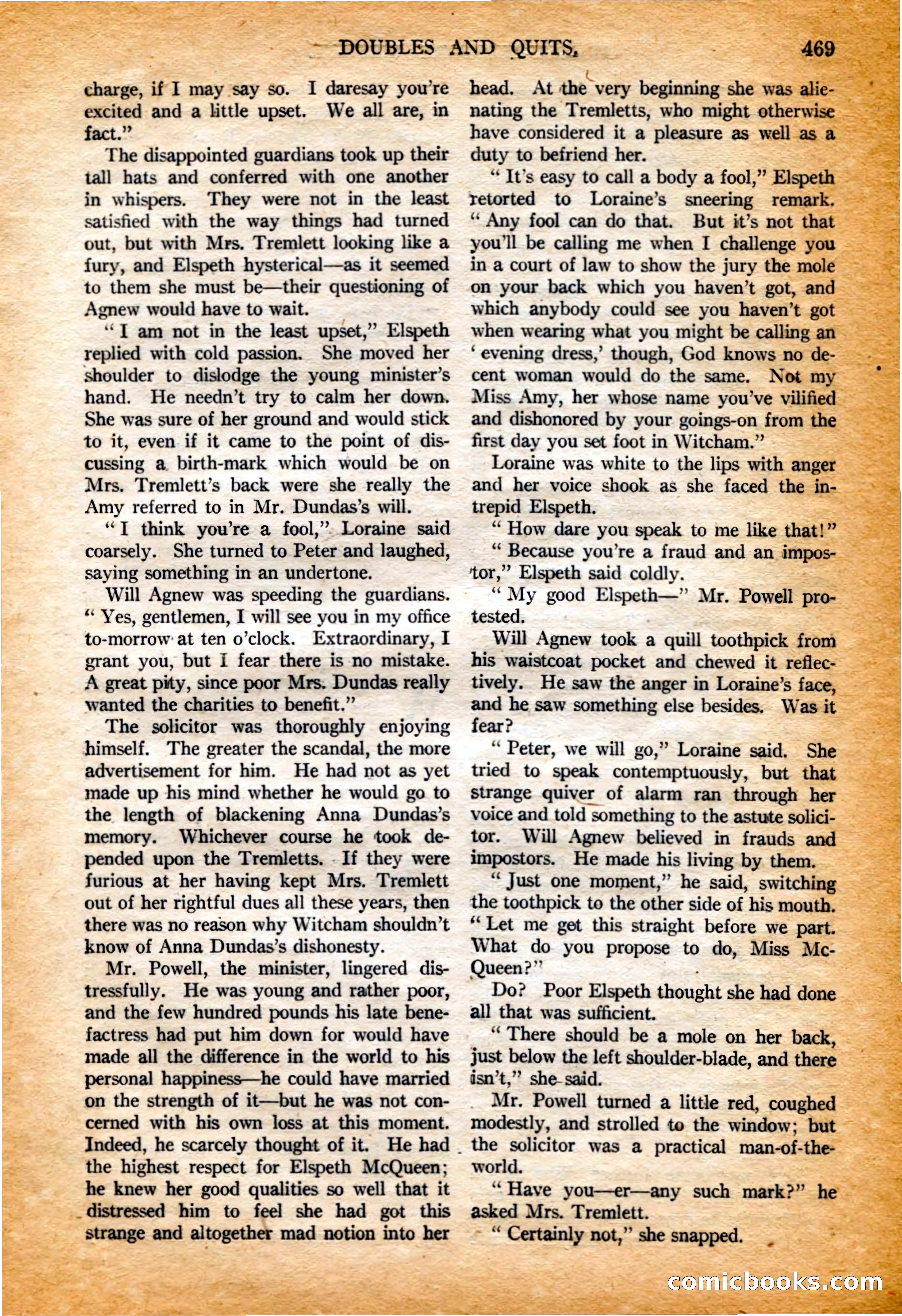 Argosy All-Story Weekly, 4 February 1922 — page 159 of 180