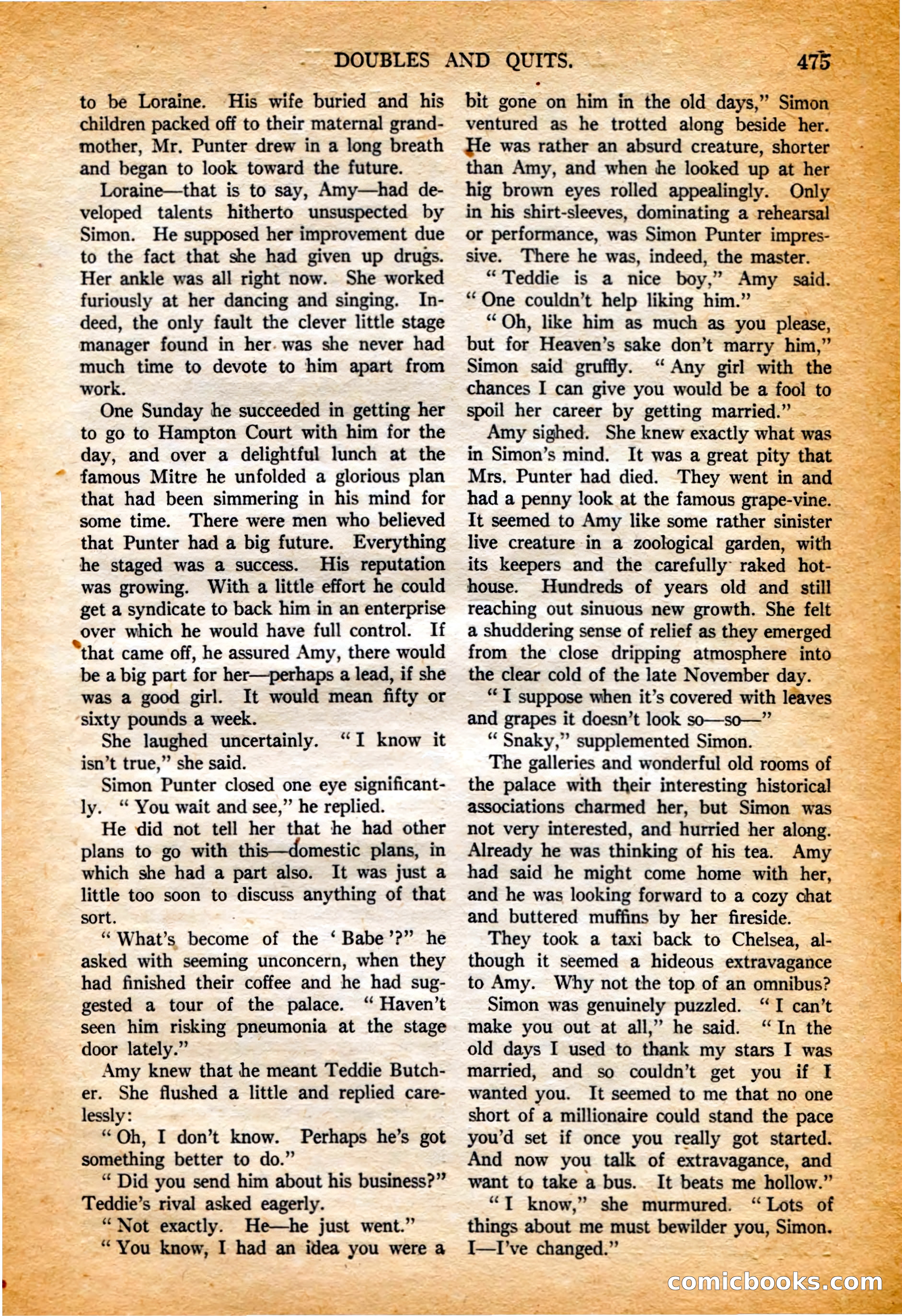Argosy All-Story Weekly, 4 February 1922 — page 165 of 180