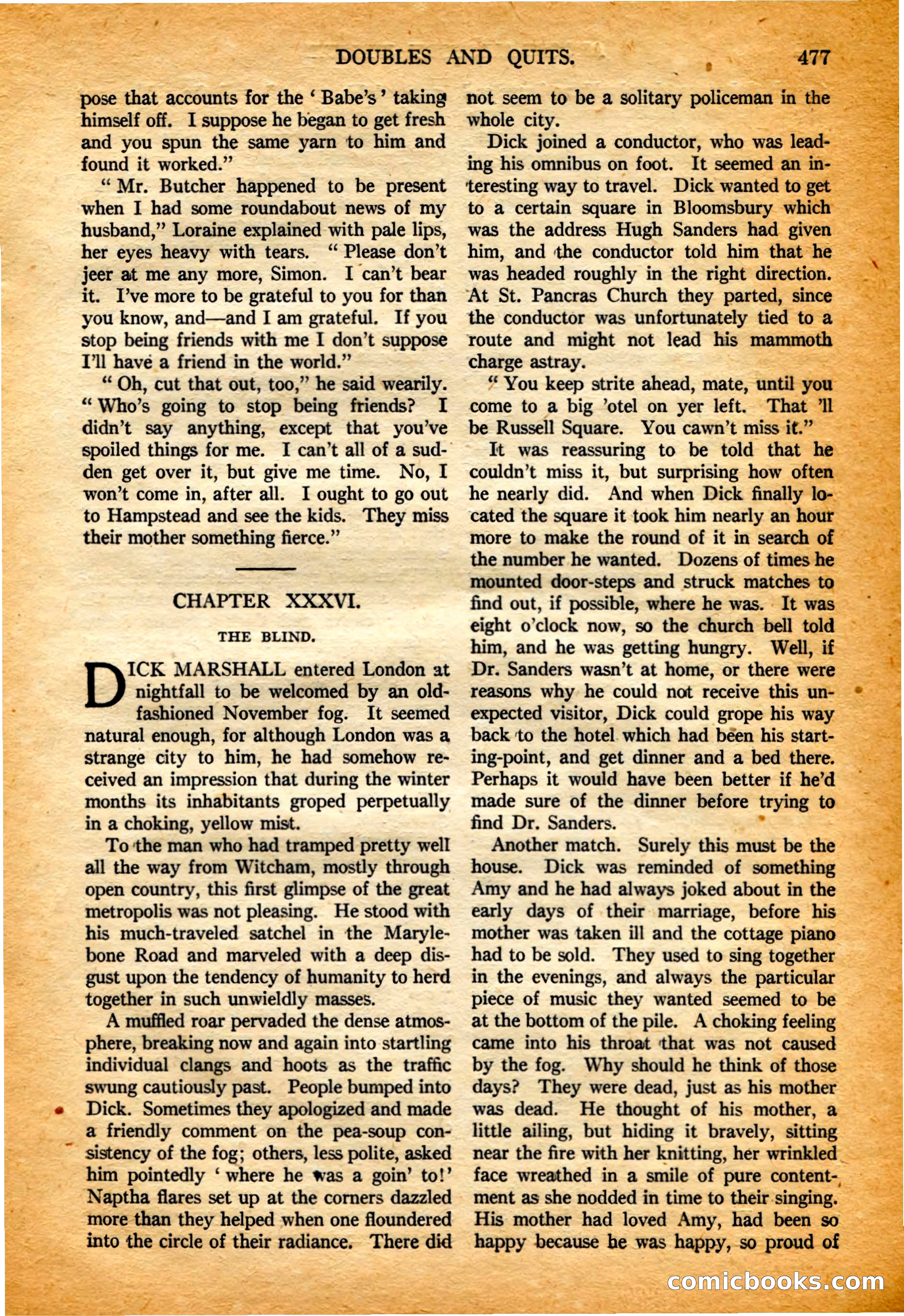 Argosy All-Story Weekly, 4 February 1922 — page 167 of 180