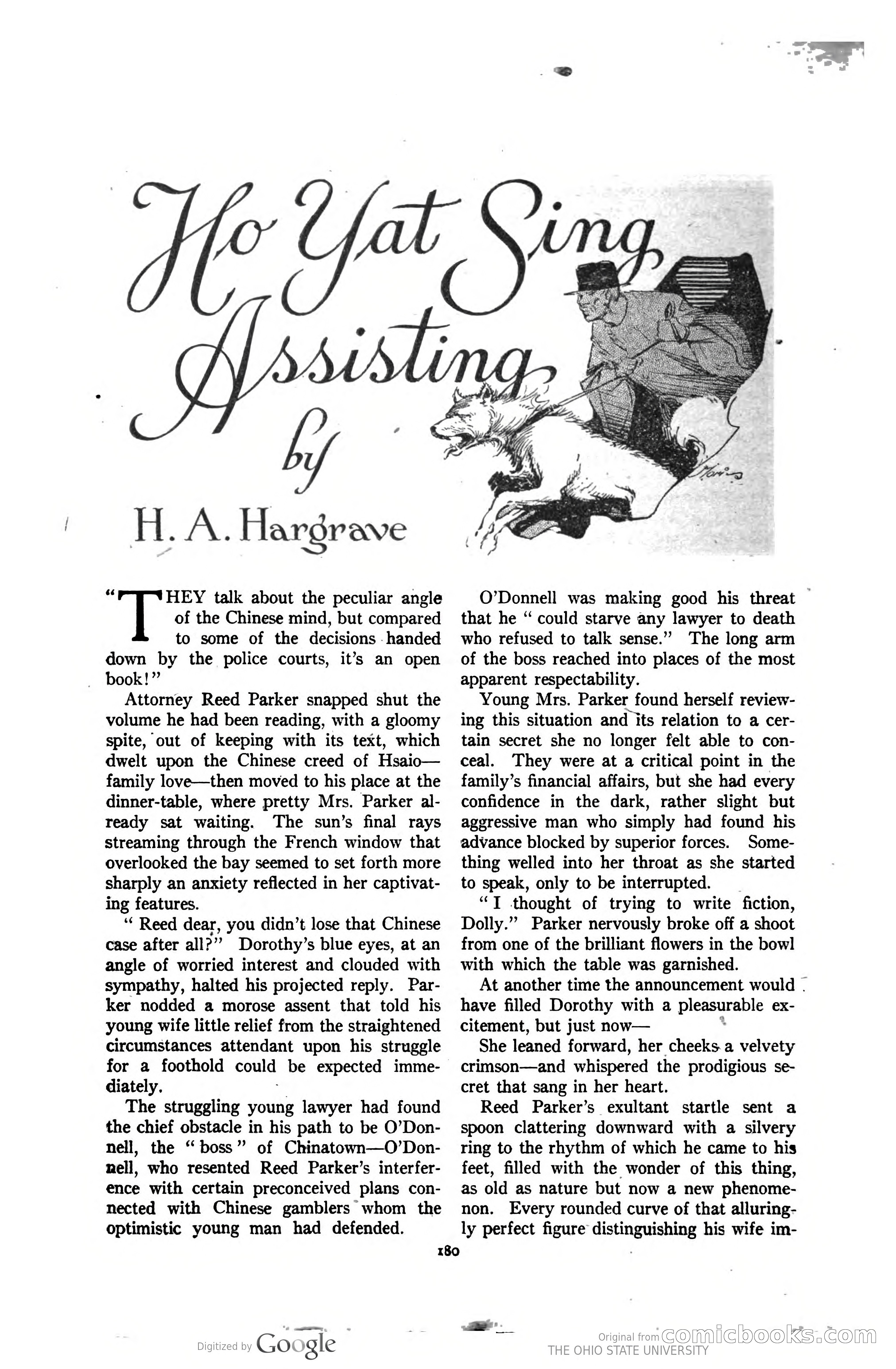 Argosy All-Story Weekly — 'The Metal Monster' — page 186 of 206