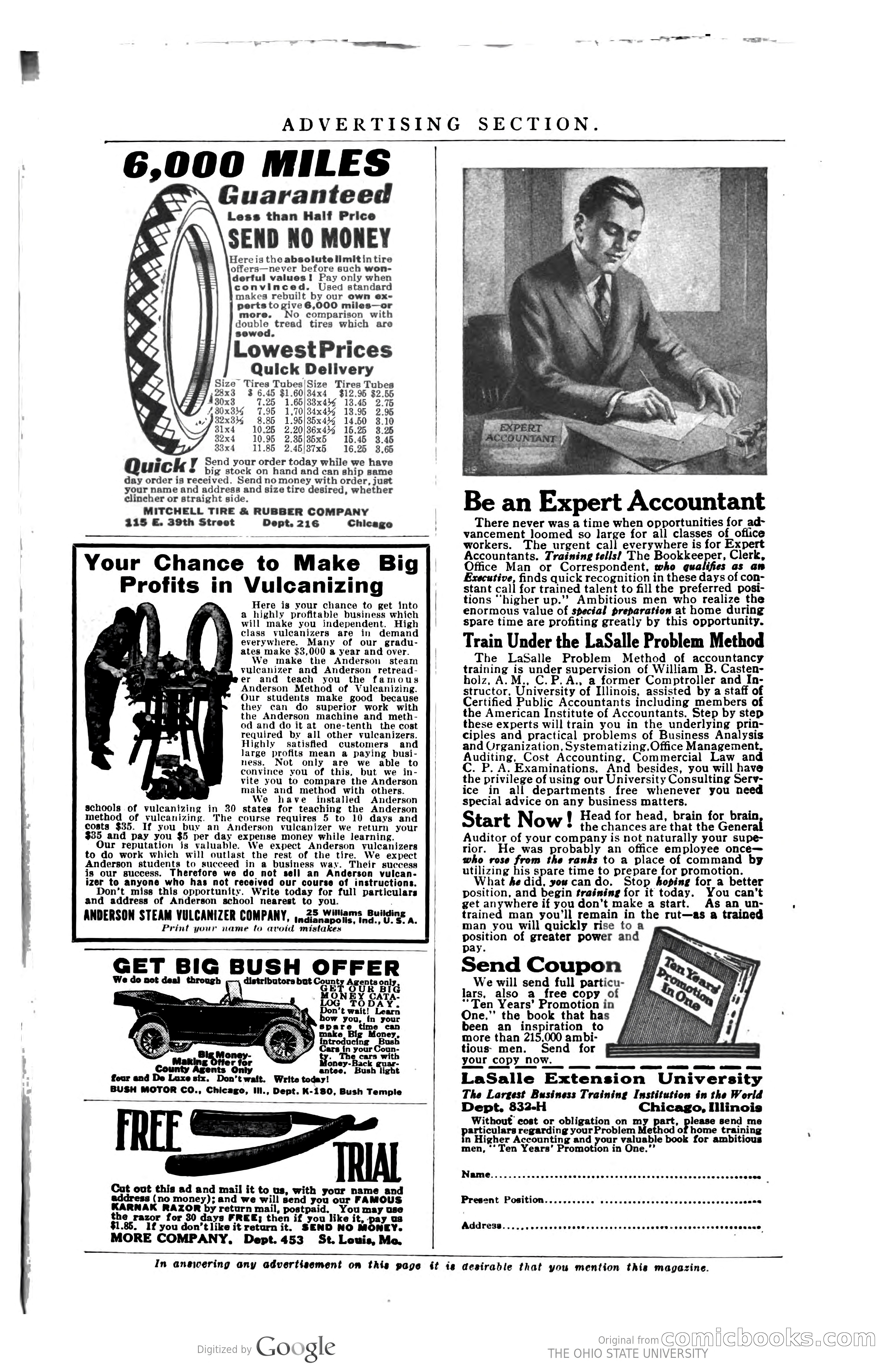 Argosy All-Story Weekly, Vol. 124, No. 2 — page 205 of 208