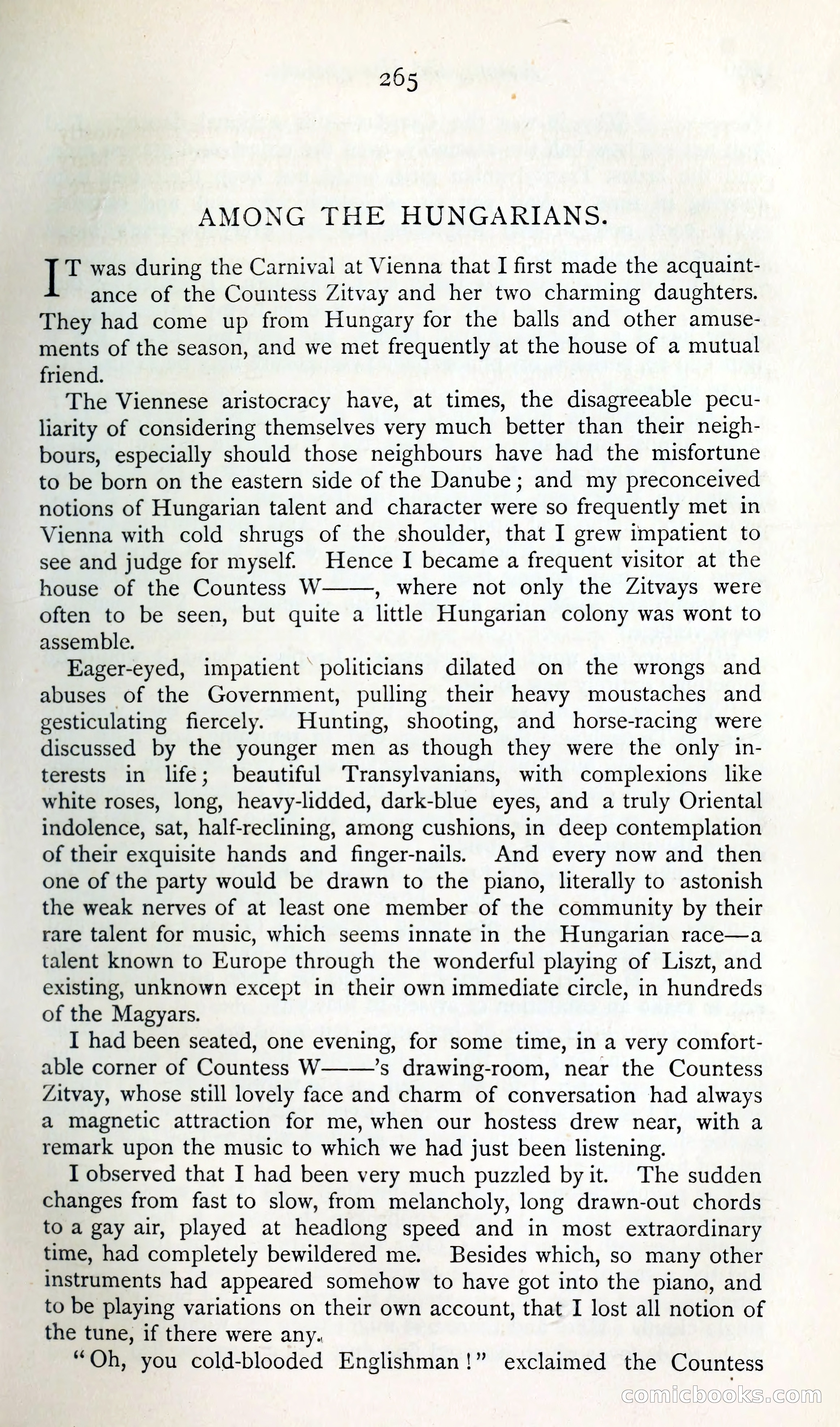 The Argosy — page 282: Pulp Fiction, 1865