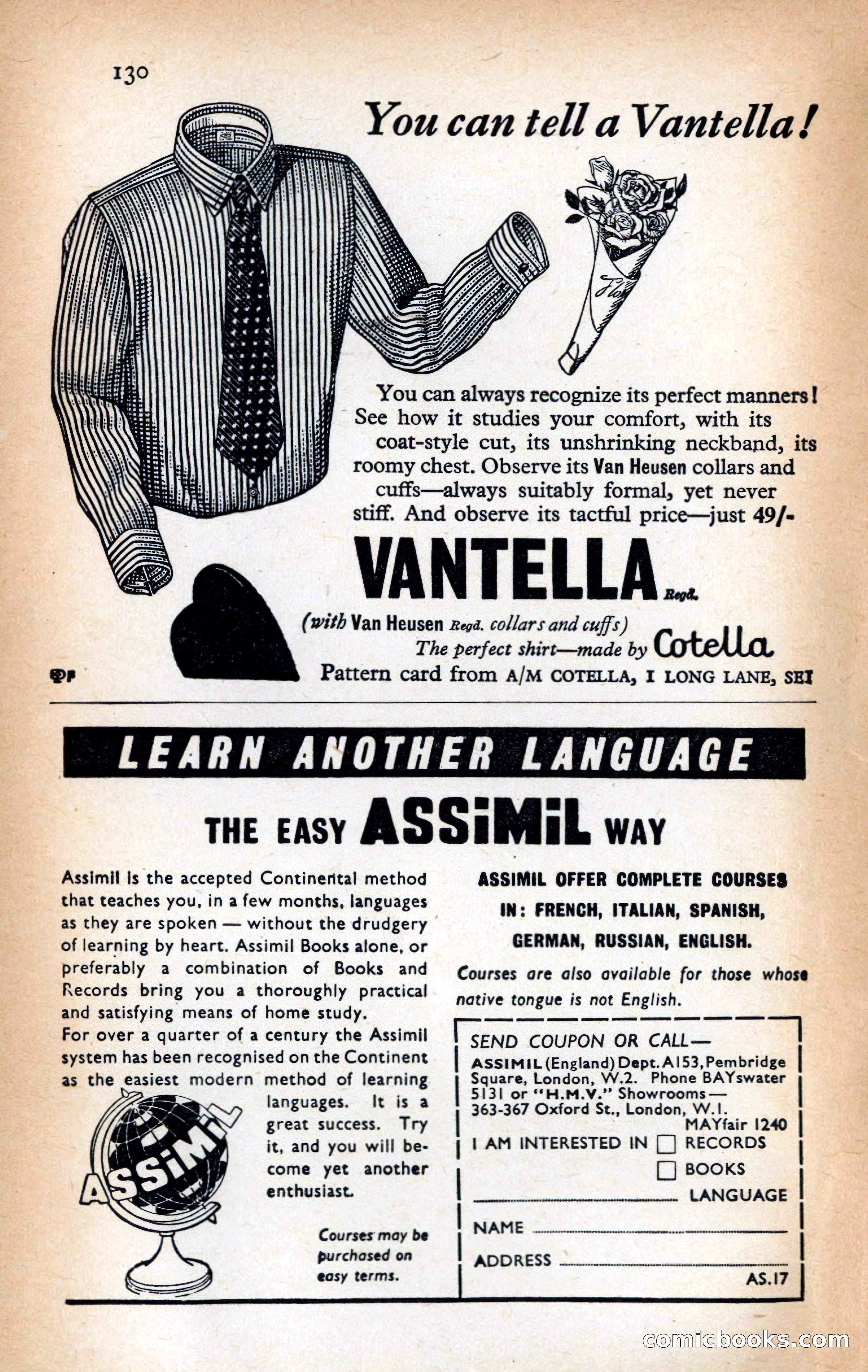 Argosy, September 1955 — page 132 of 148