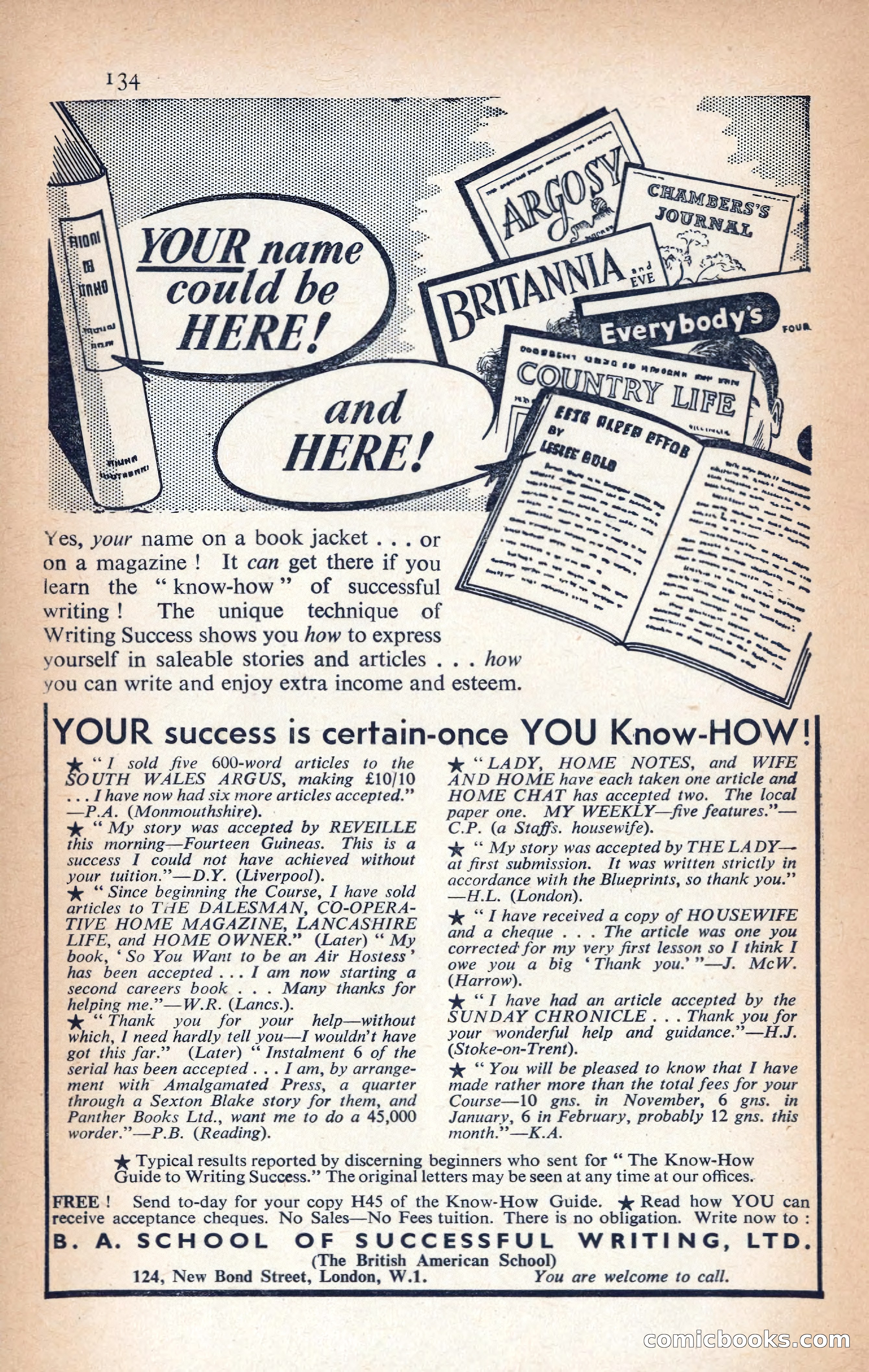 Argosy, September 1955 — page 136 of 148