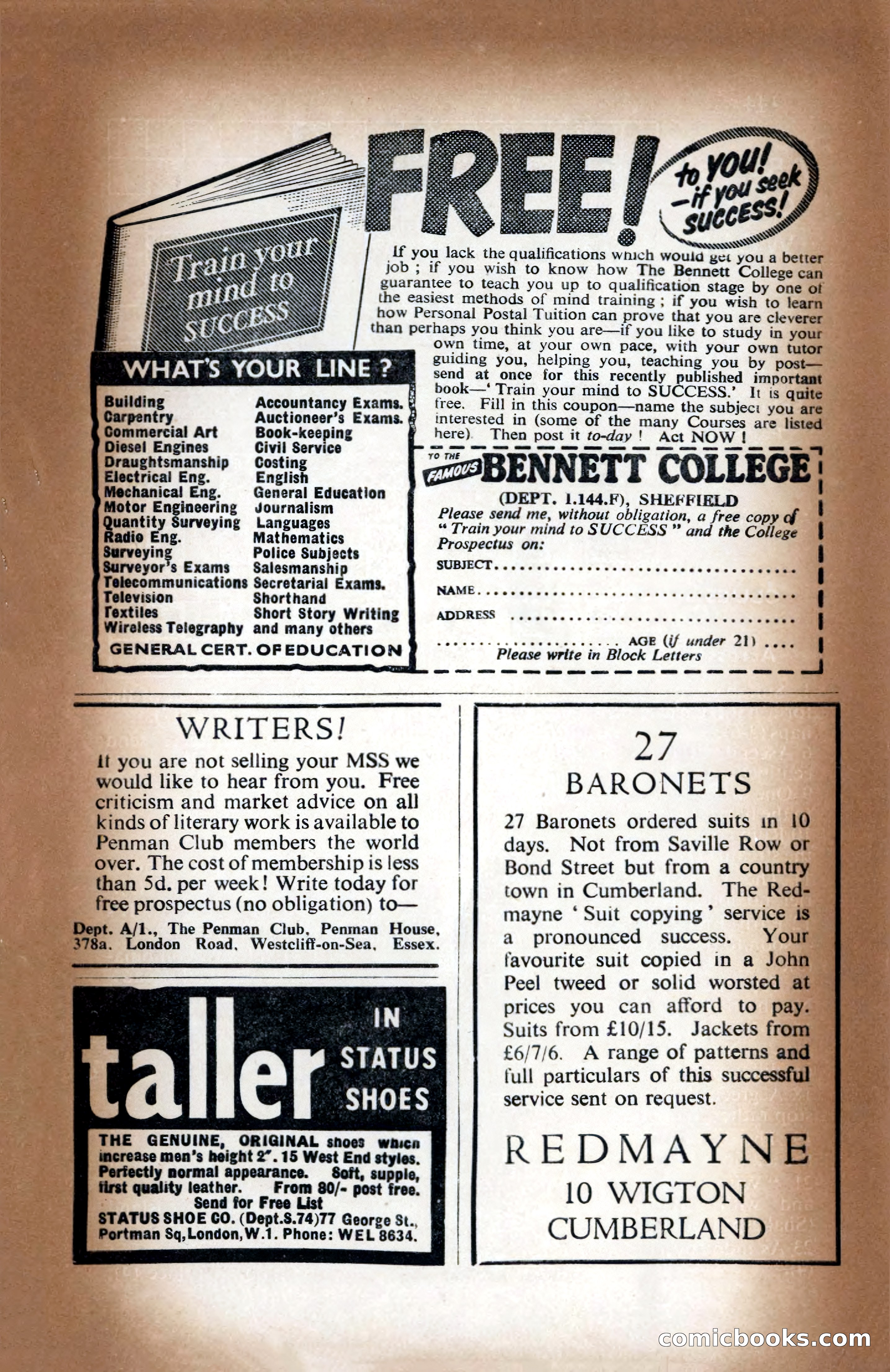 Argosy, September 1955 — page 147 of 148
