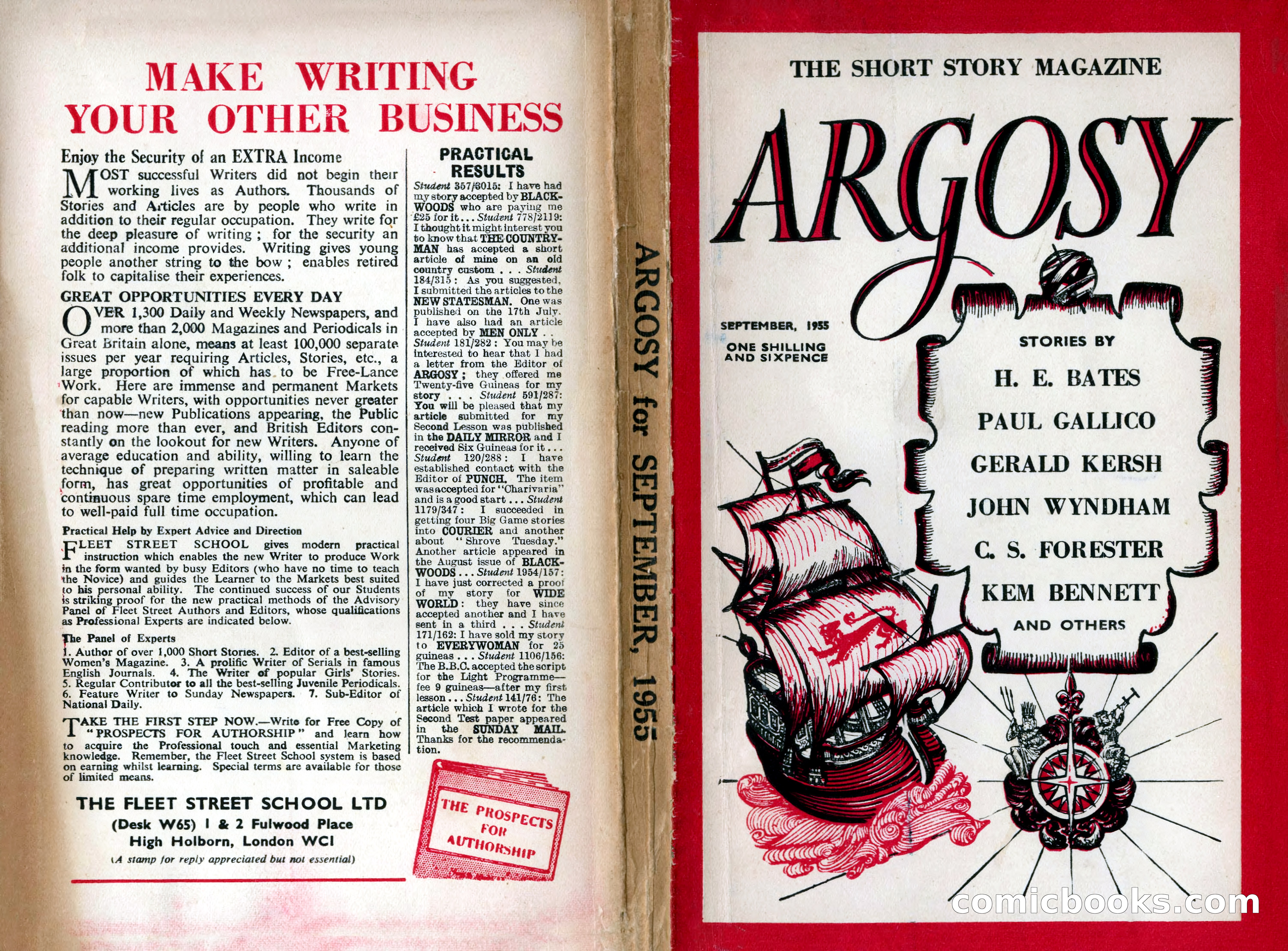 Argosy, September 1955 — page 148 of 148