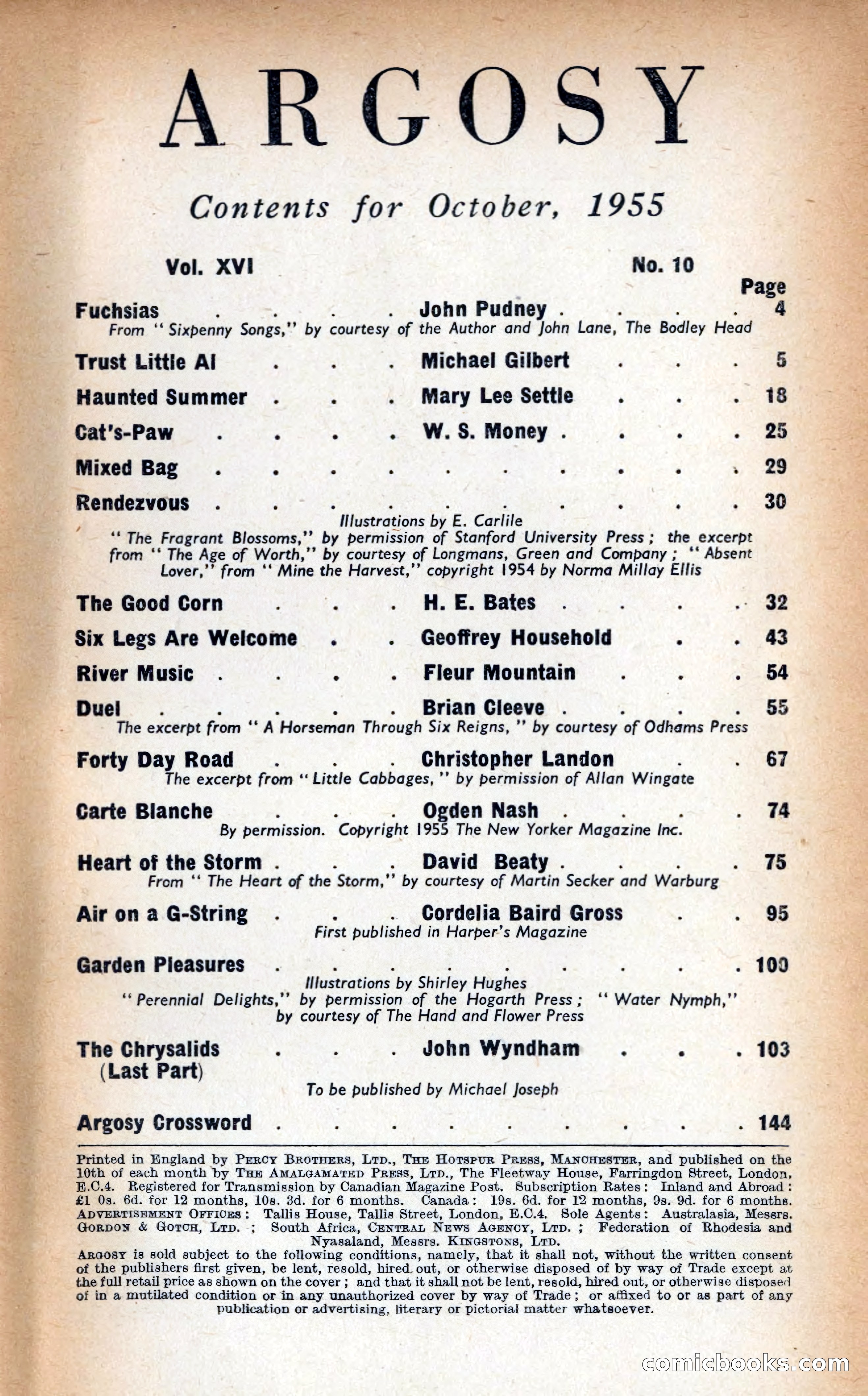 Argosy: The Short Story Magazine — page 3 of 146