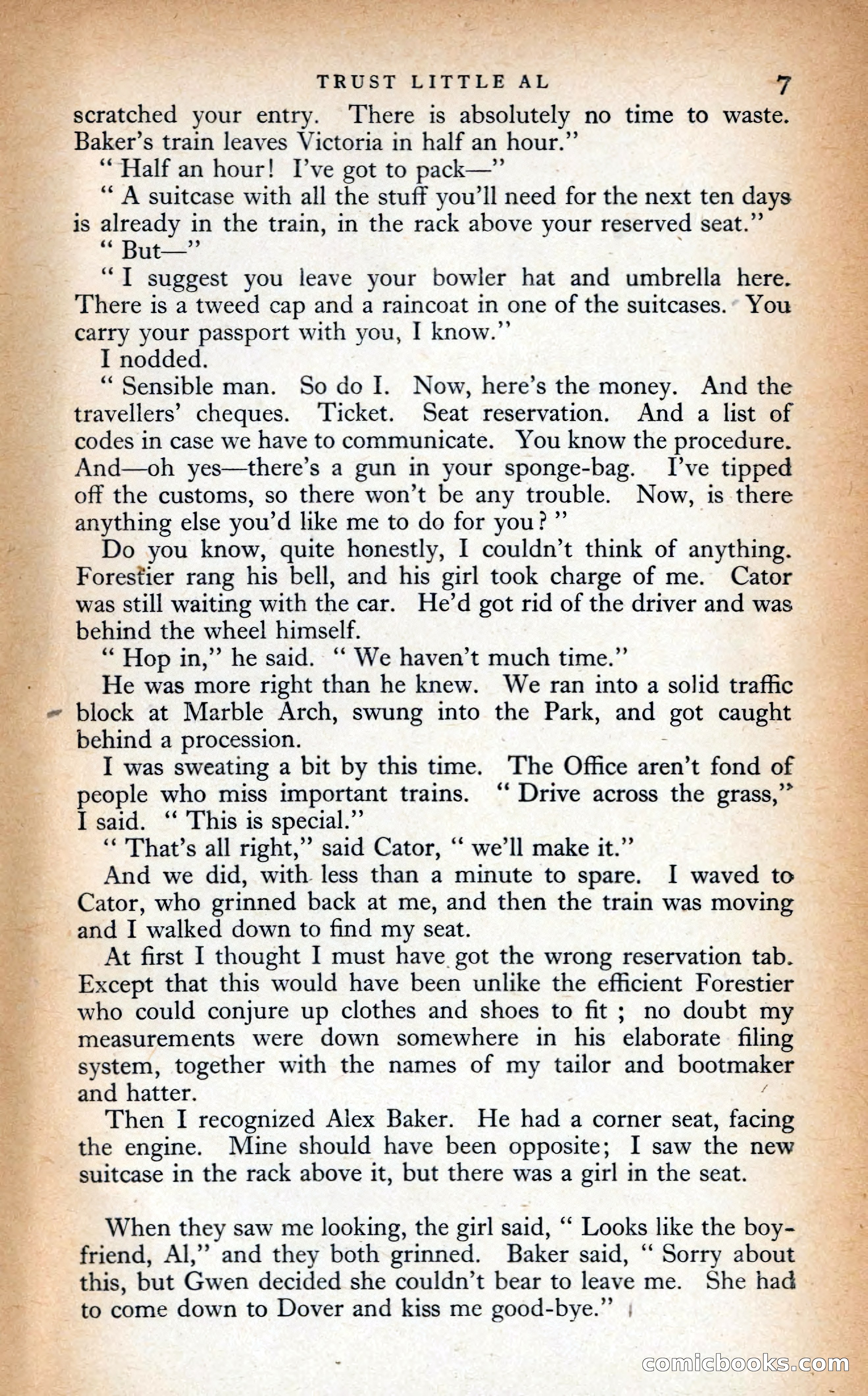 Argosy: The Short Story Magazine — page 7 of 146