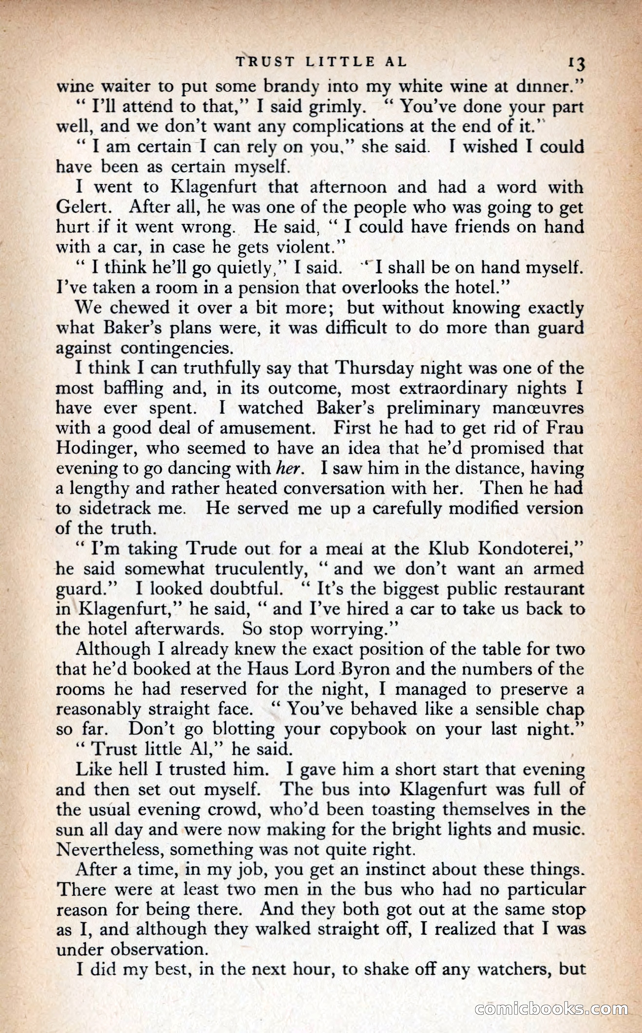 Argosy: The Short Story Magazine — page 13 of 146