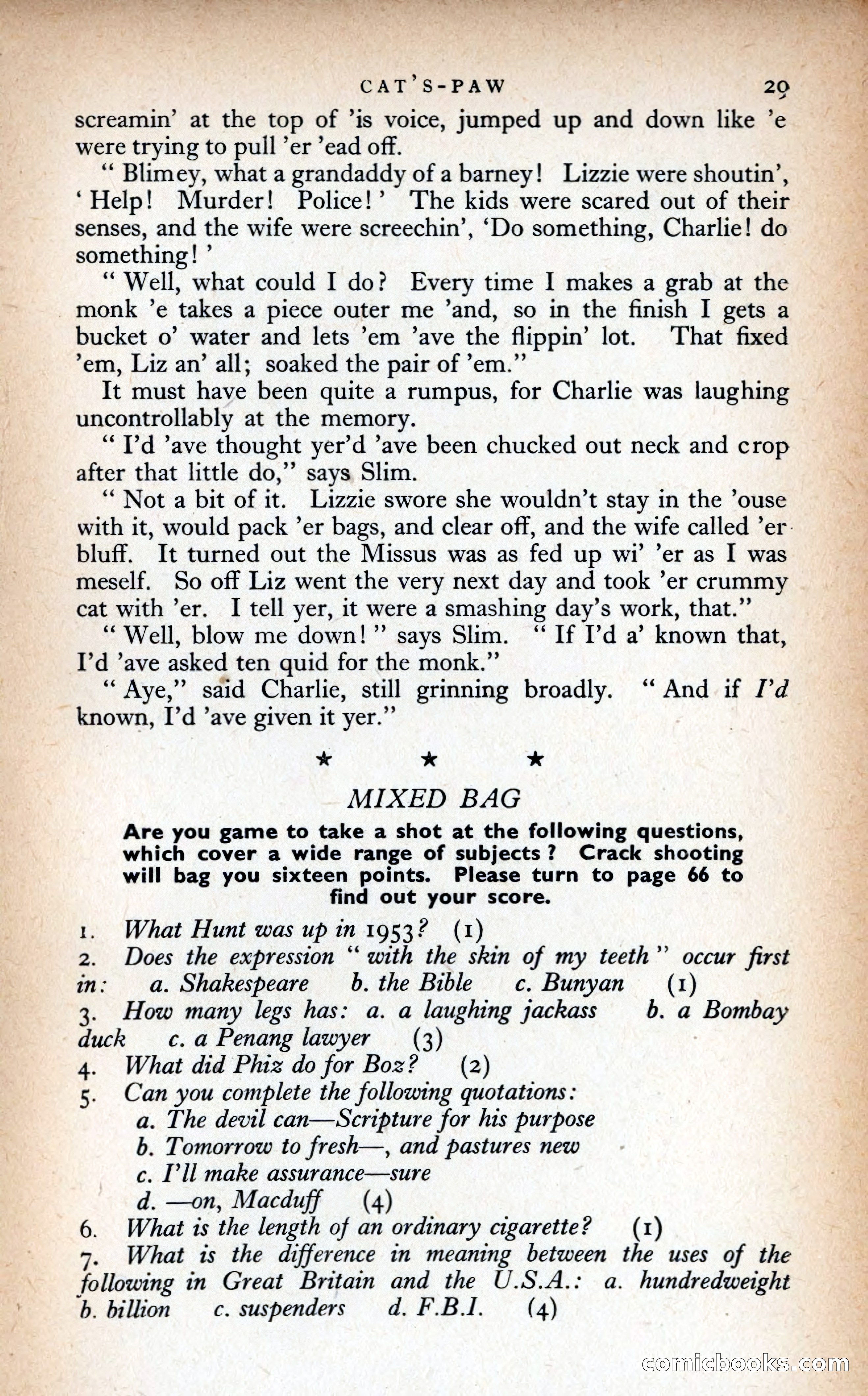Argosy: The Short Story Magazine — page 29 of 146