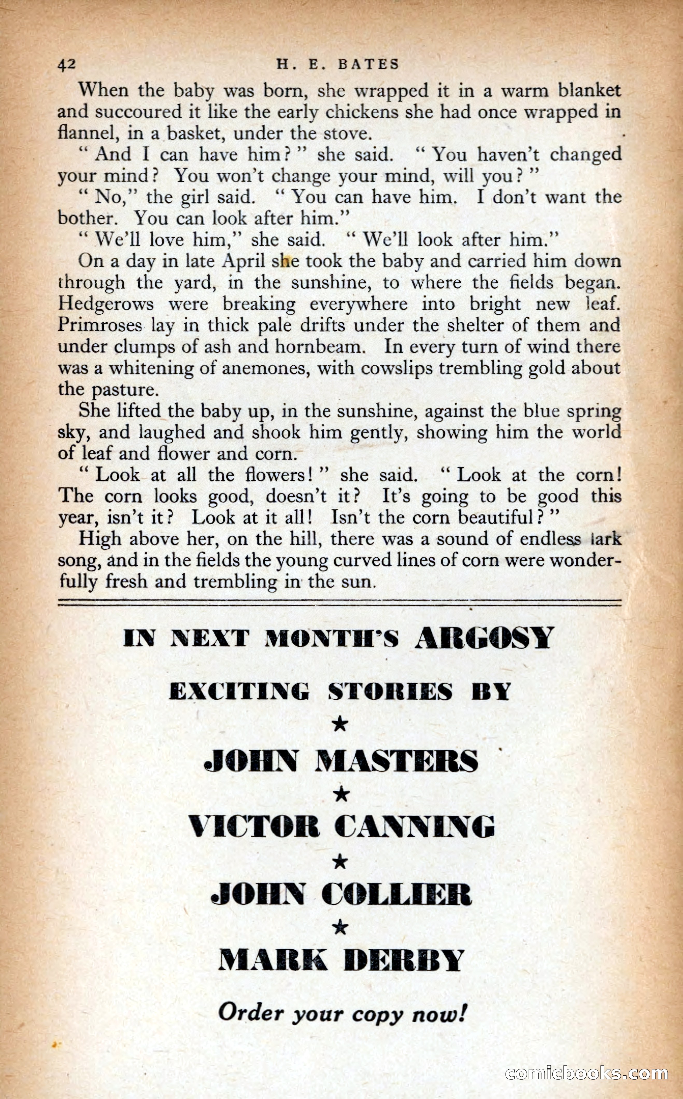 Argosy: The Short Story Magazine — page 42 of 146