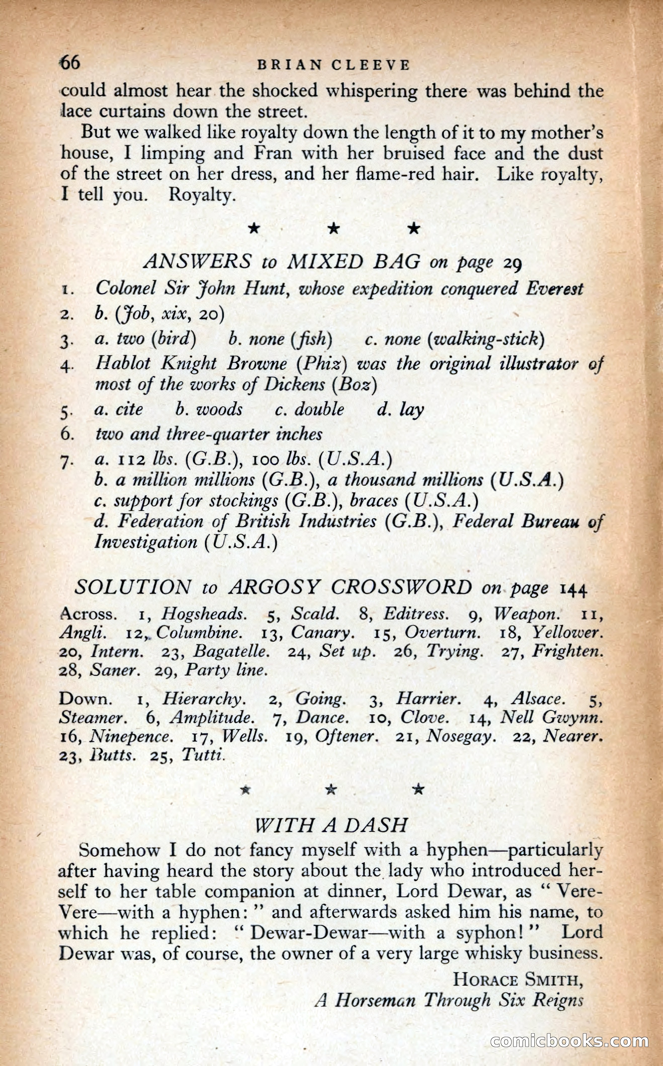 Argosy: The Short Story Magazine — page 66 of 146
