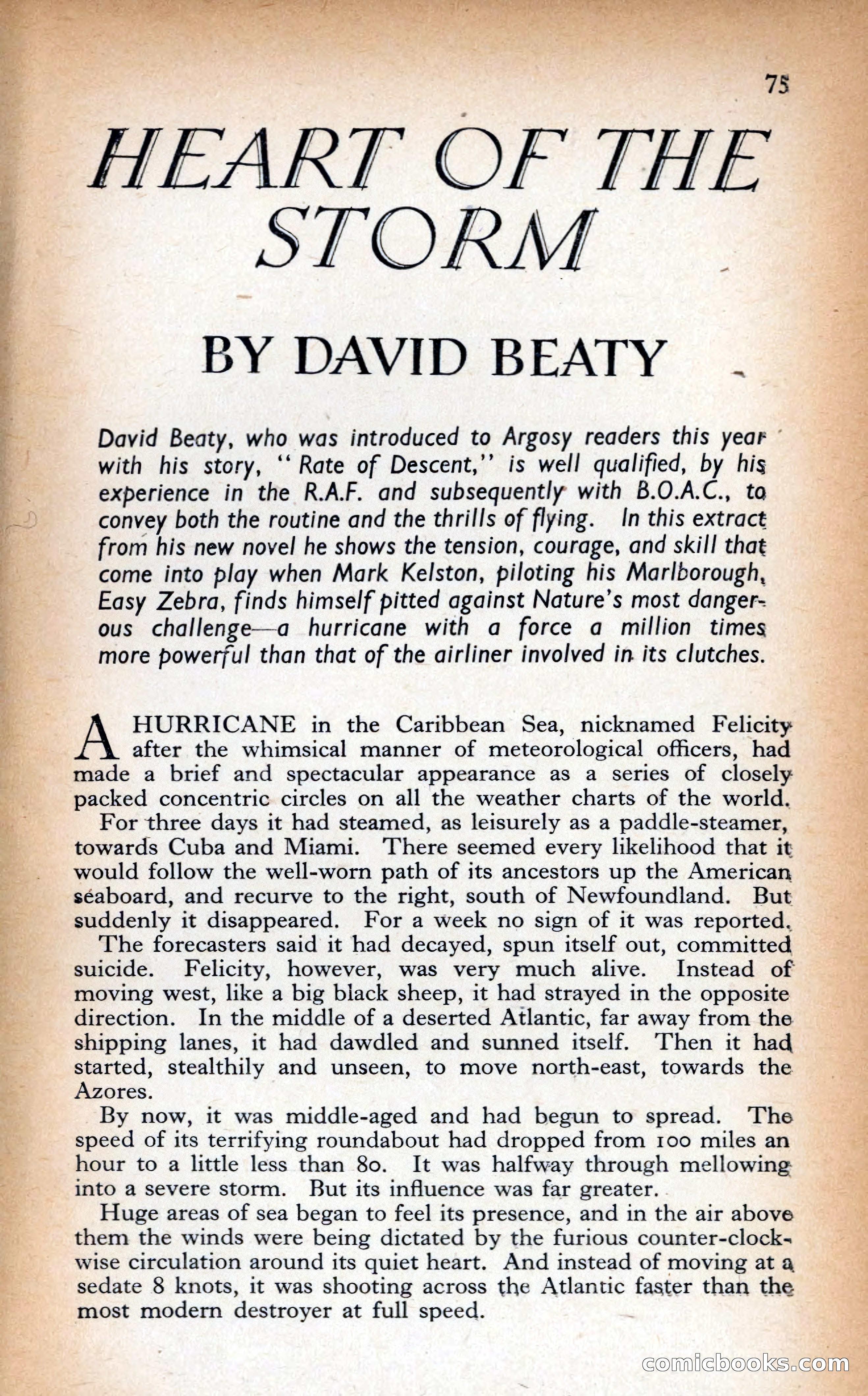 Argosy: The Short Story Magazine — page 75 of 146