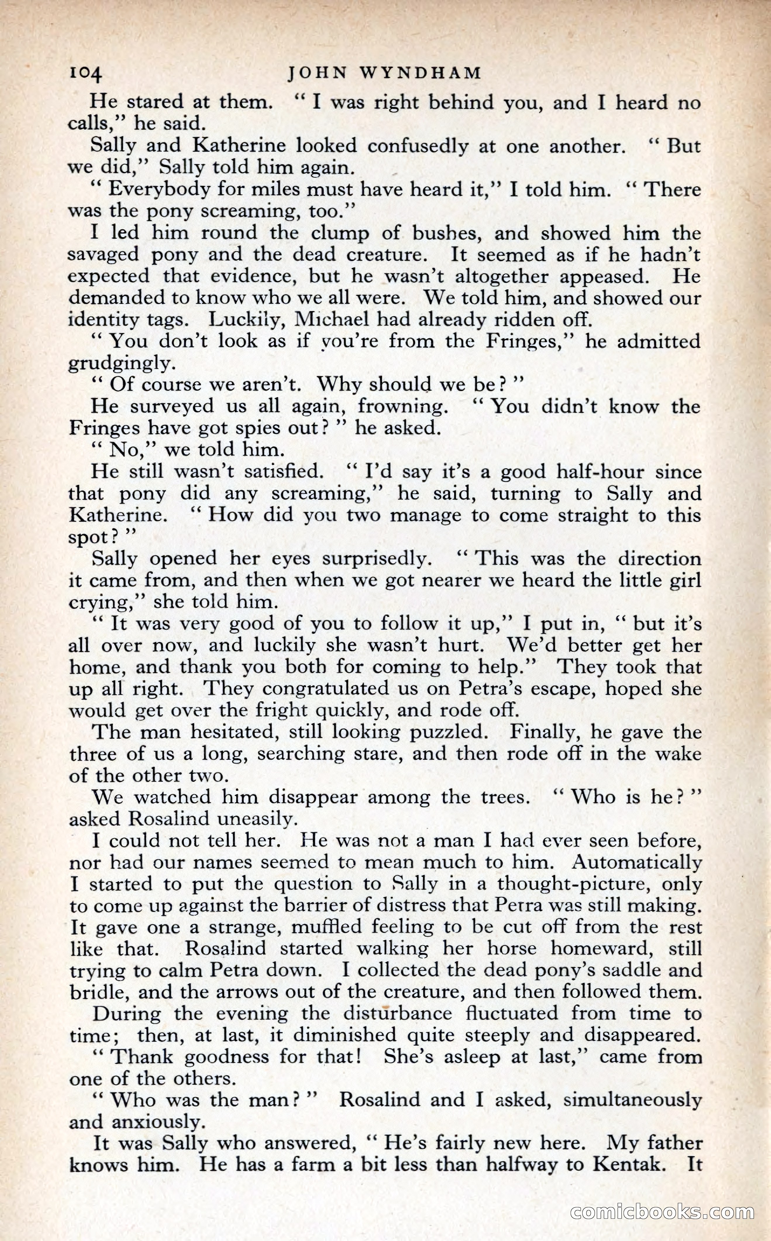 Argosy: The Short Story Magazine — page 104 of 146