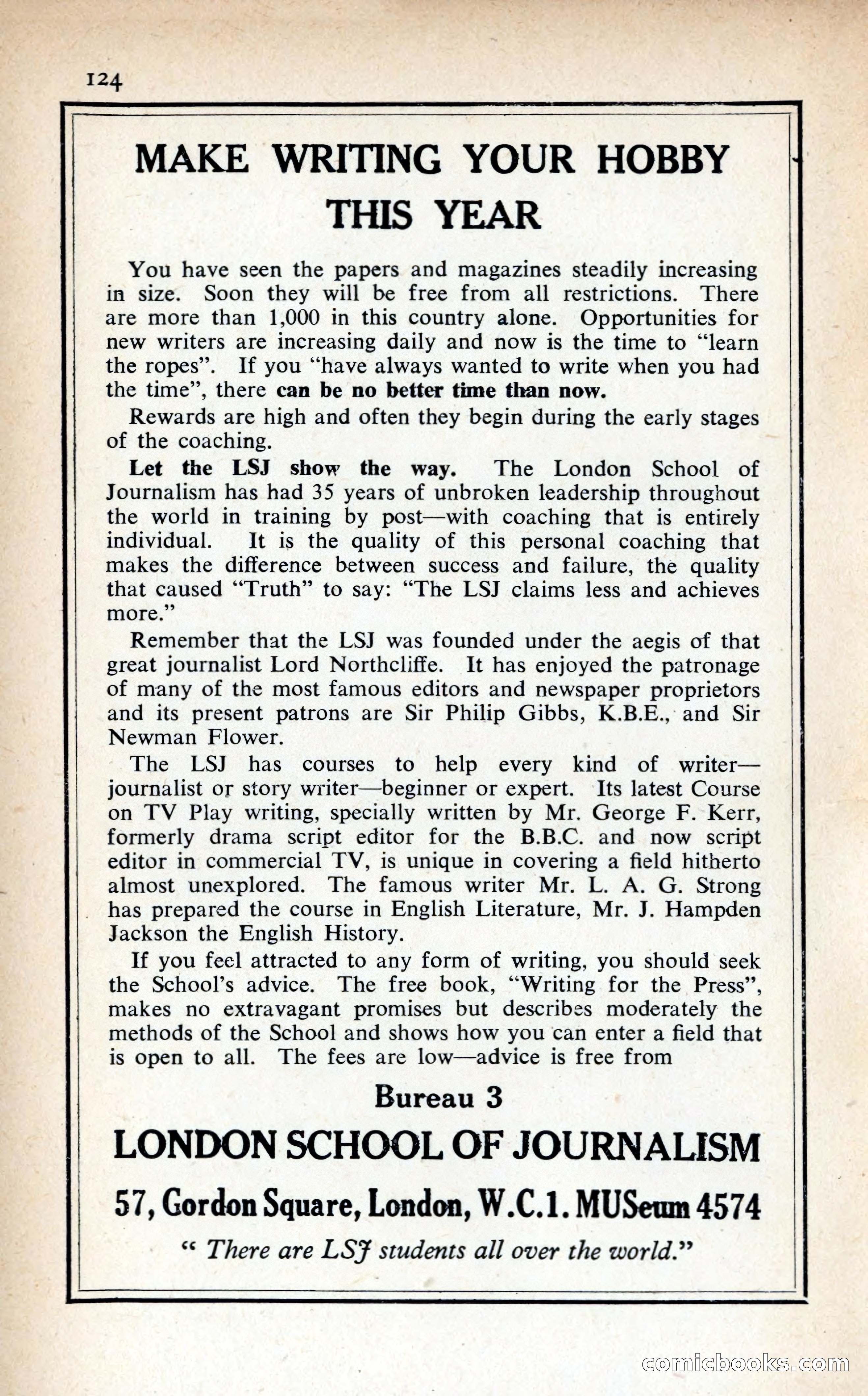 Argosy: The Short Story Magazine — page 124 of 146