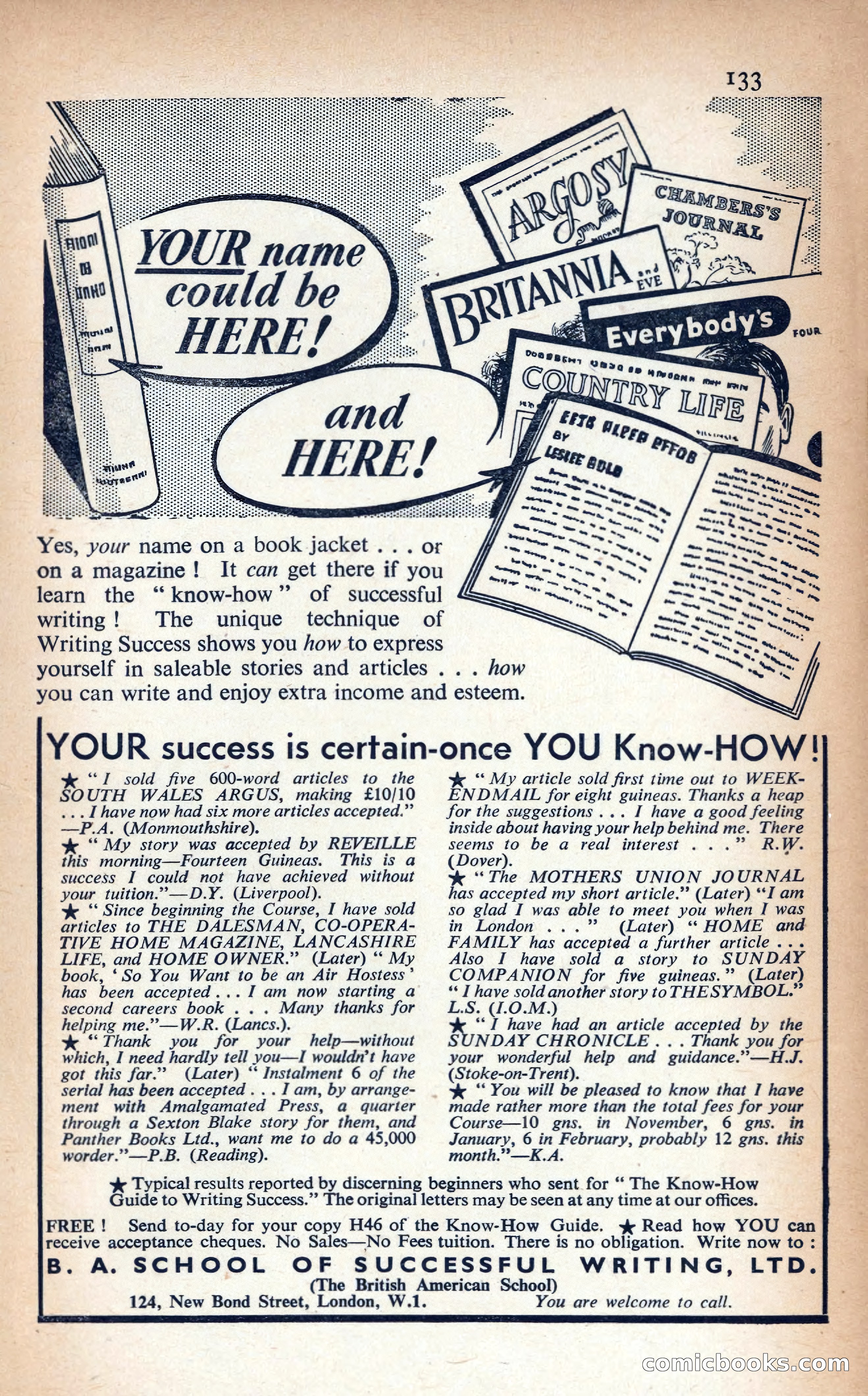 Argosy: The Short Story Magazine — page 133 of 146