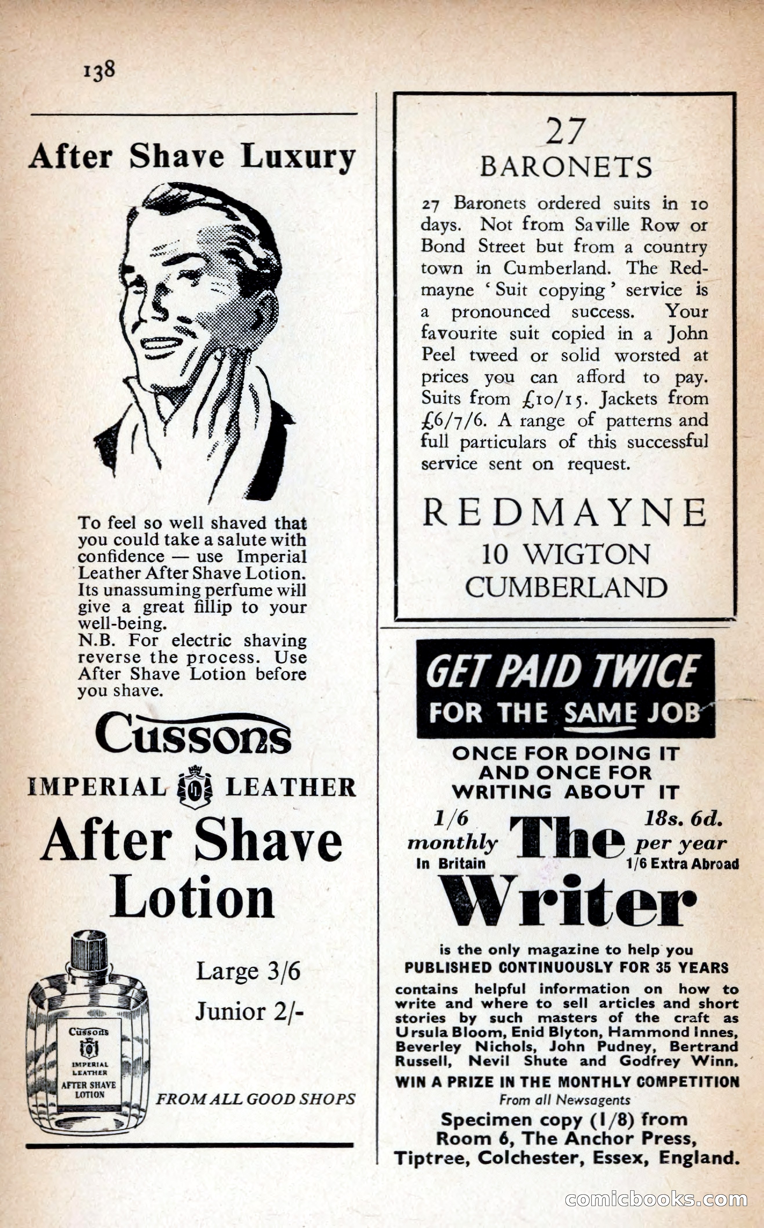 Argosy: The Short Story Magazine — page 138 of 146