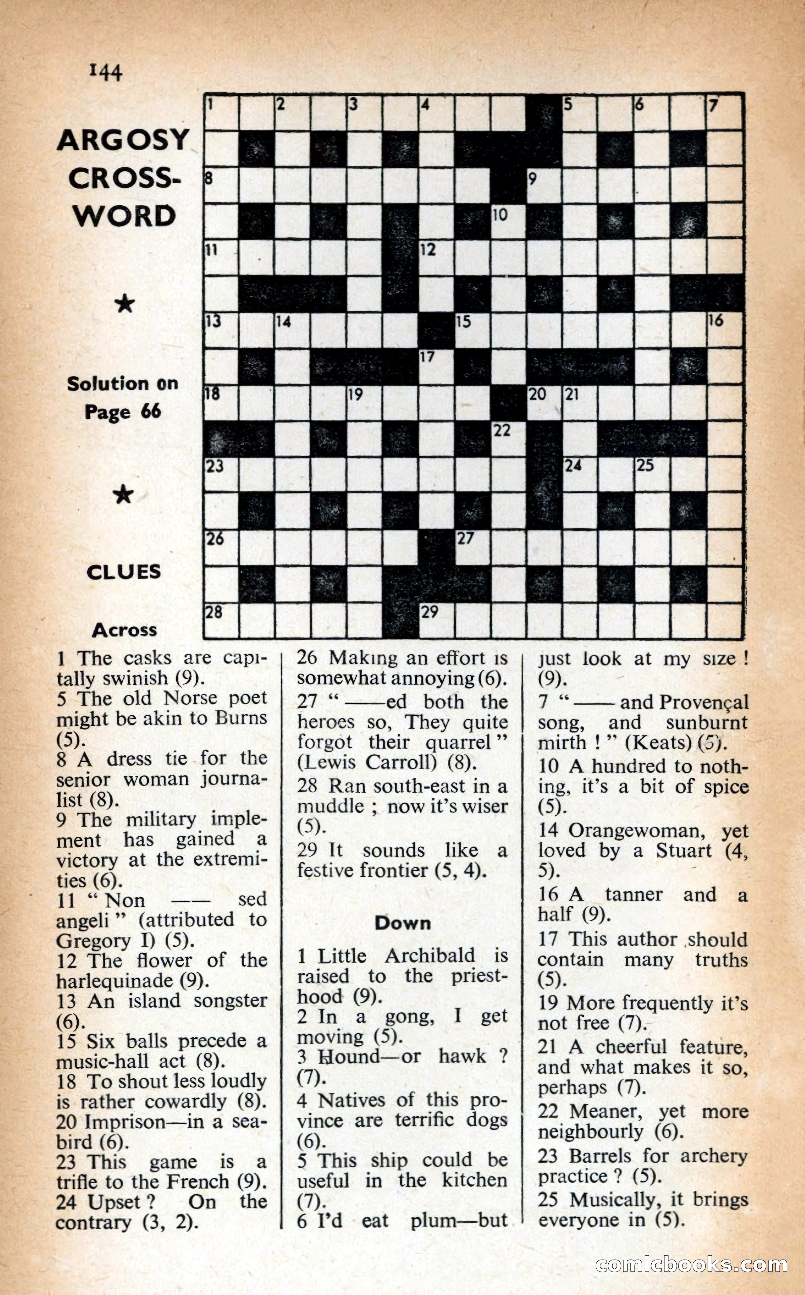 Argosy: The Short Story Magazine — page 144 of 146