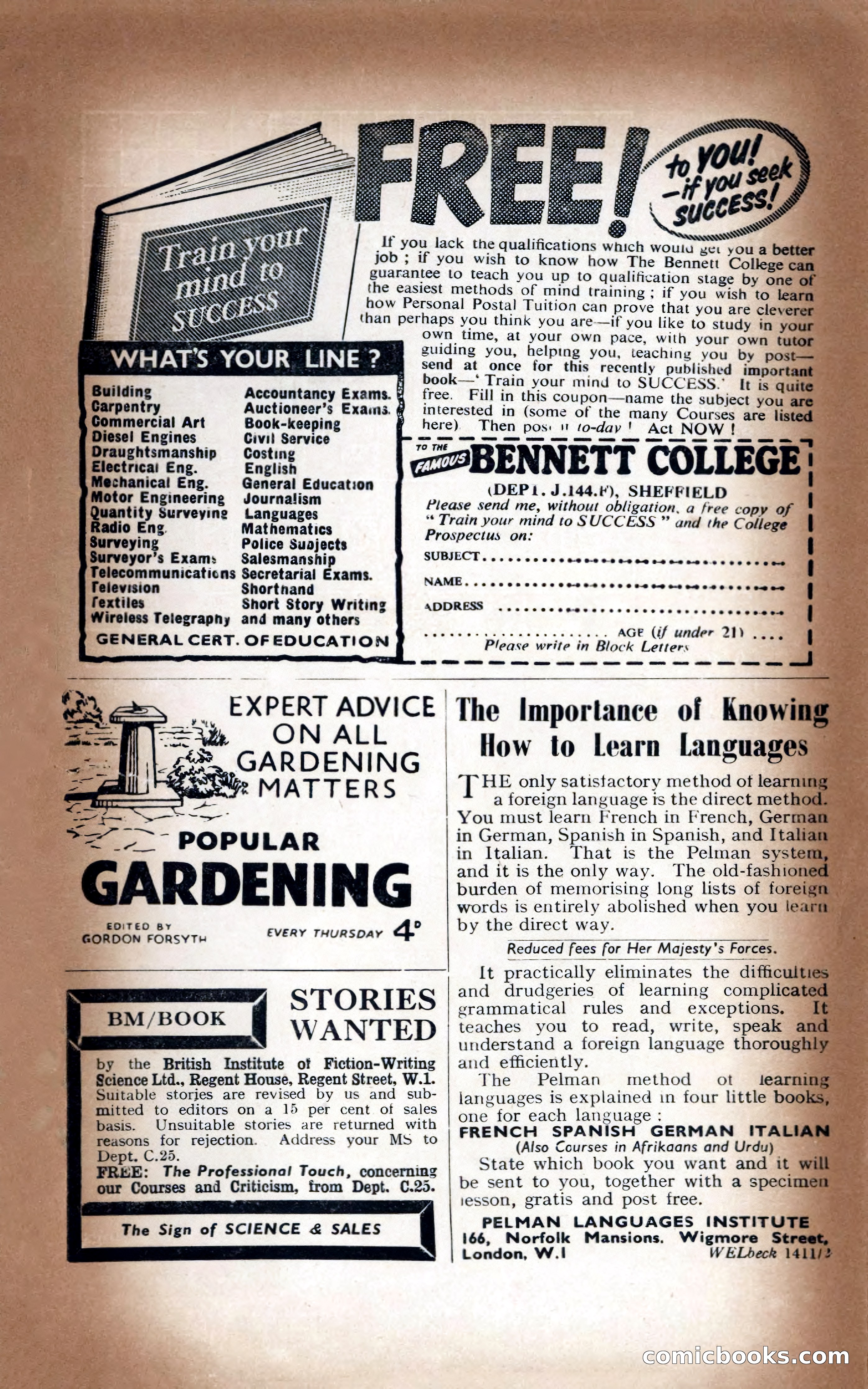 Argosy: The Short Story Magazine — page 145 of 146