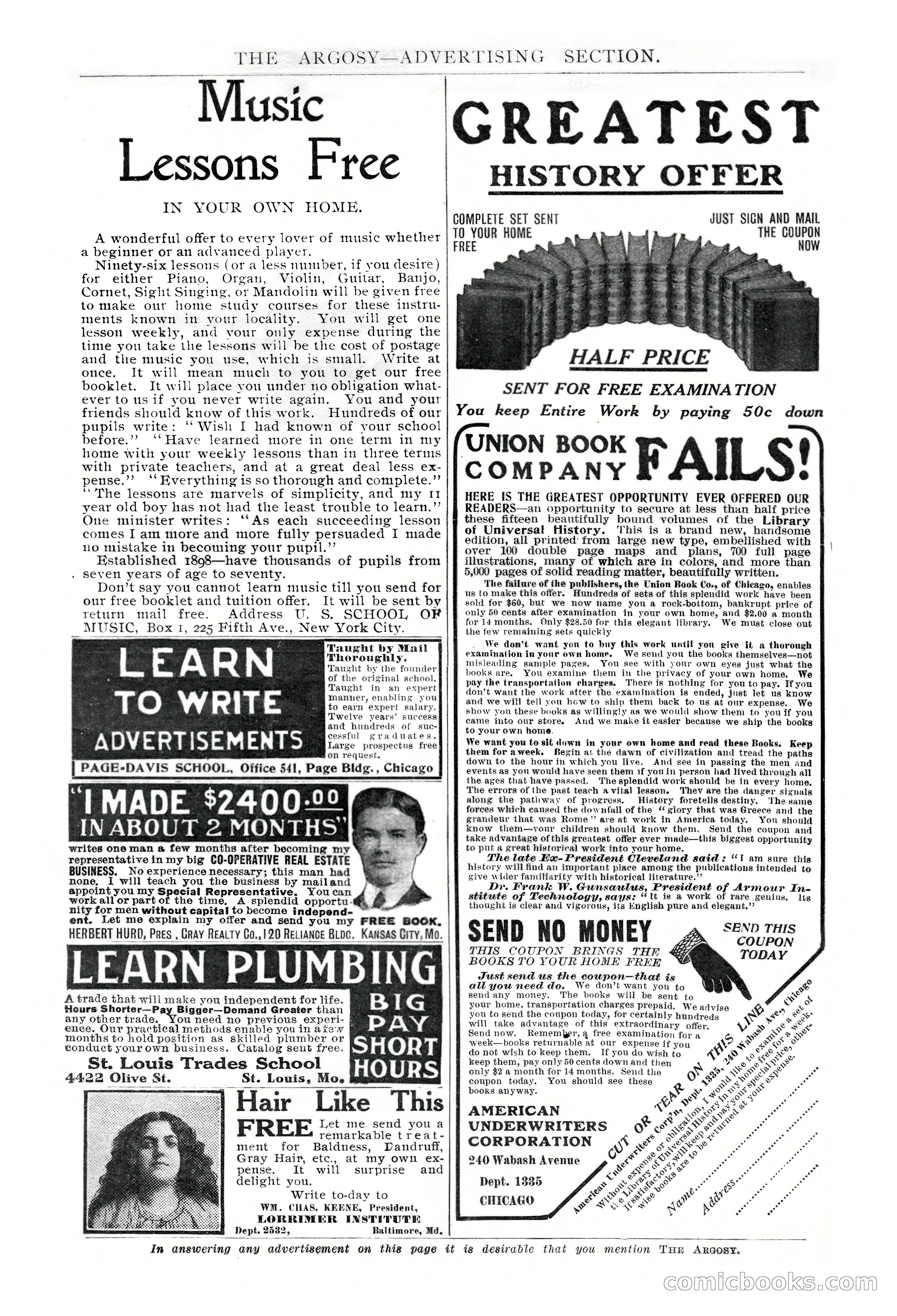 The Argosy for May — page 2 of 227