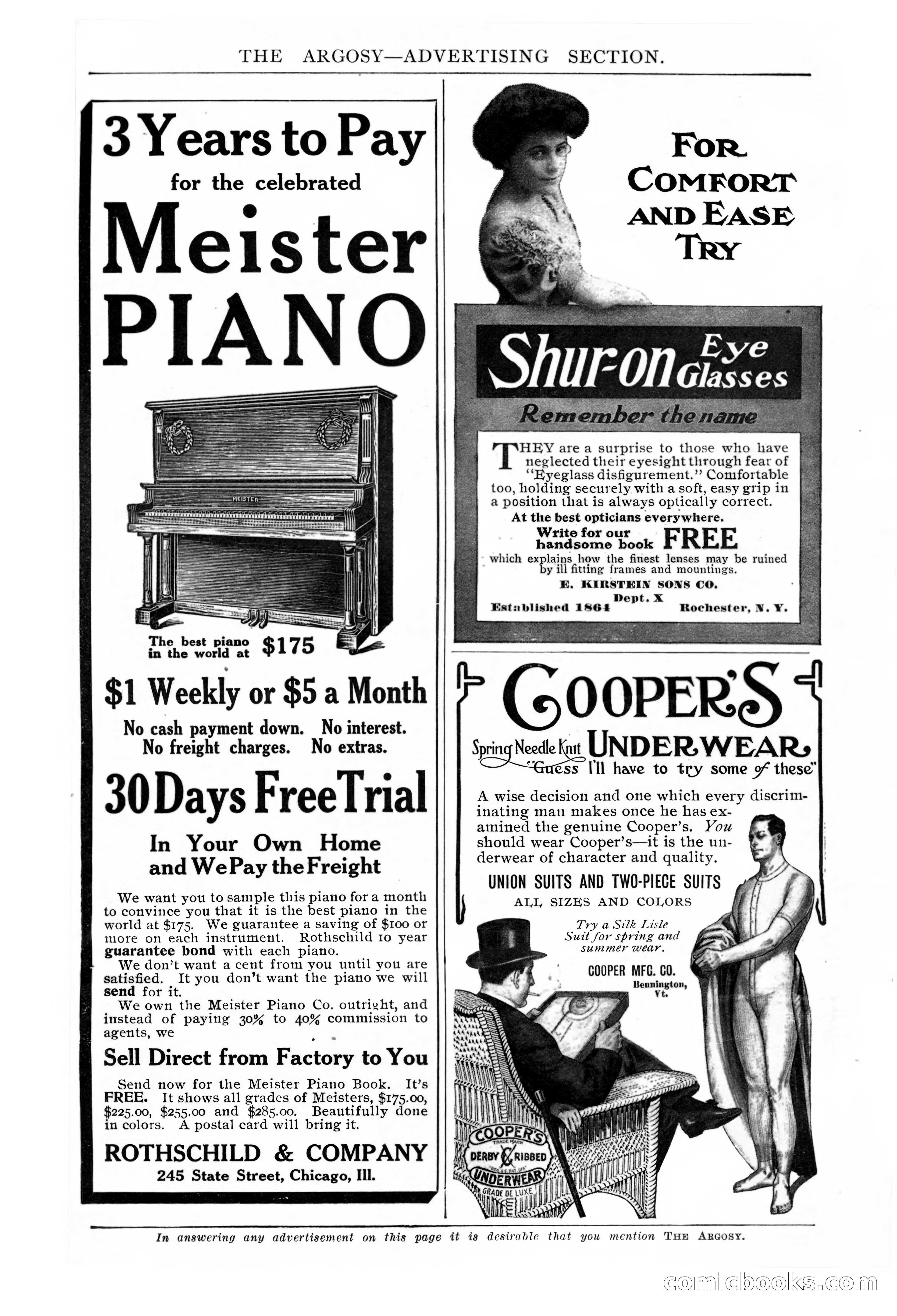 The Argosy for May — page 3 of 227