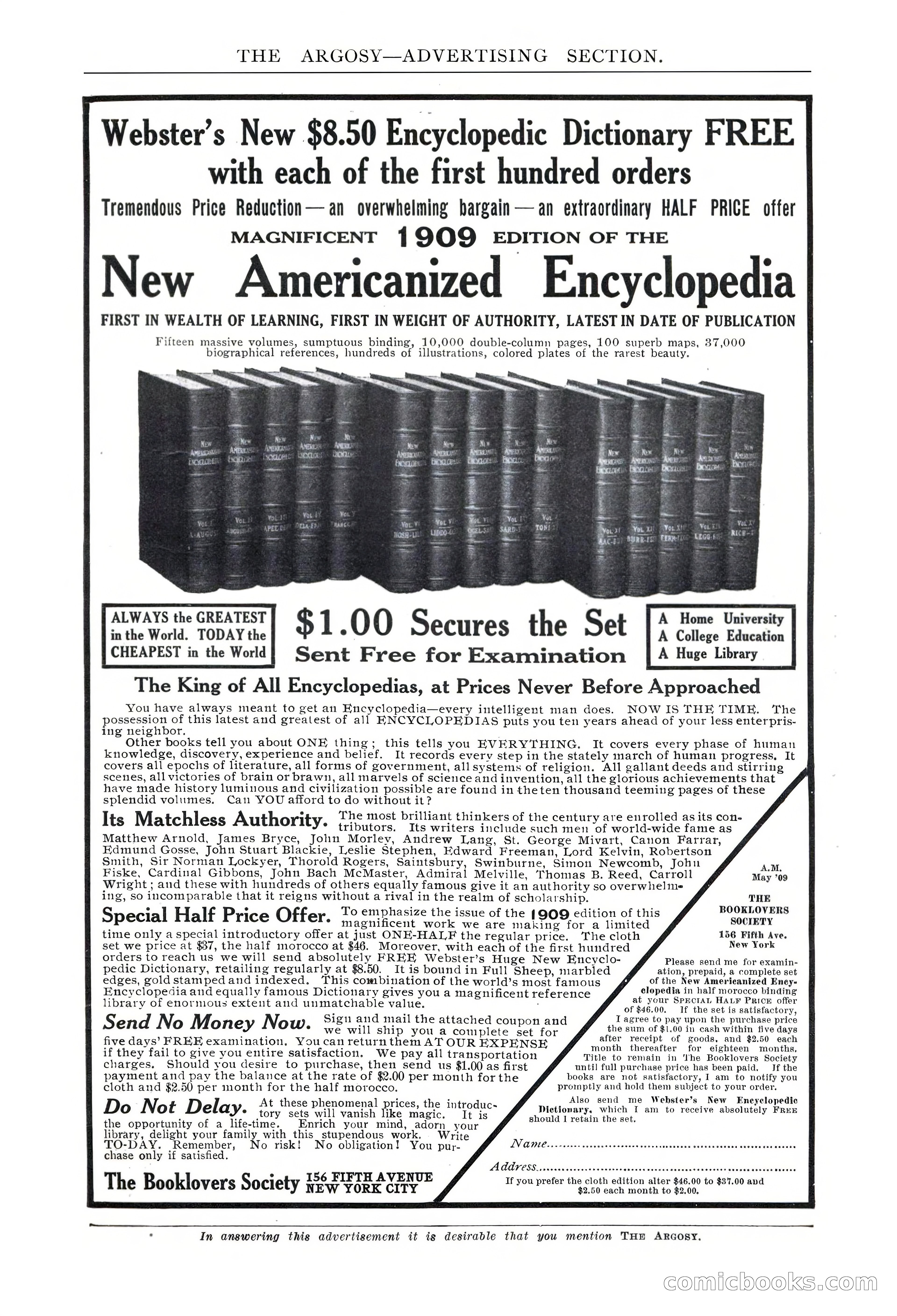 The Argosy for May — page 4 of 227