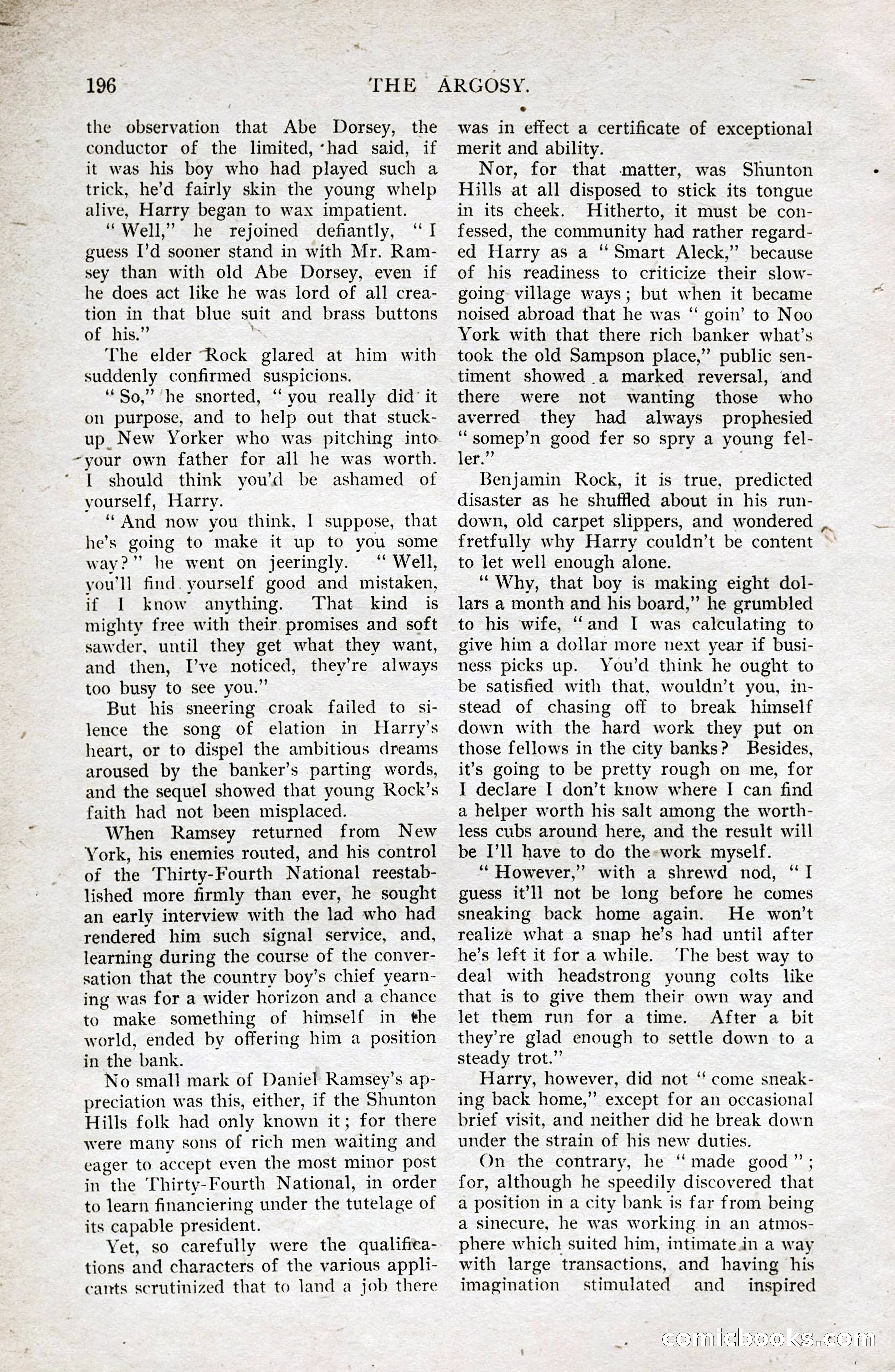 The Argosy for May — page 9 of 227