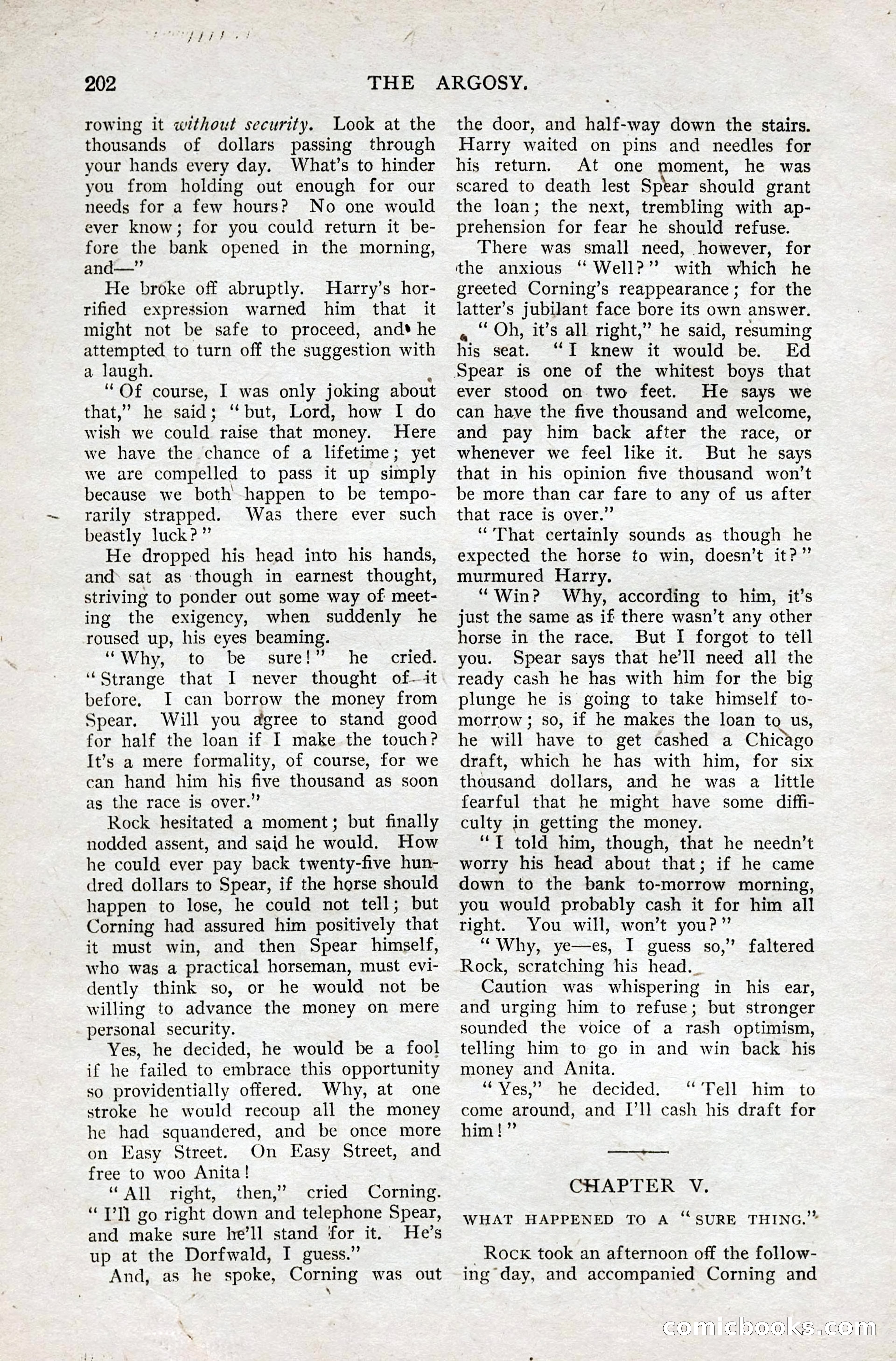 The Argosy for May — page 15 of 227