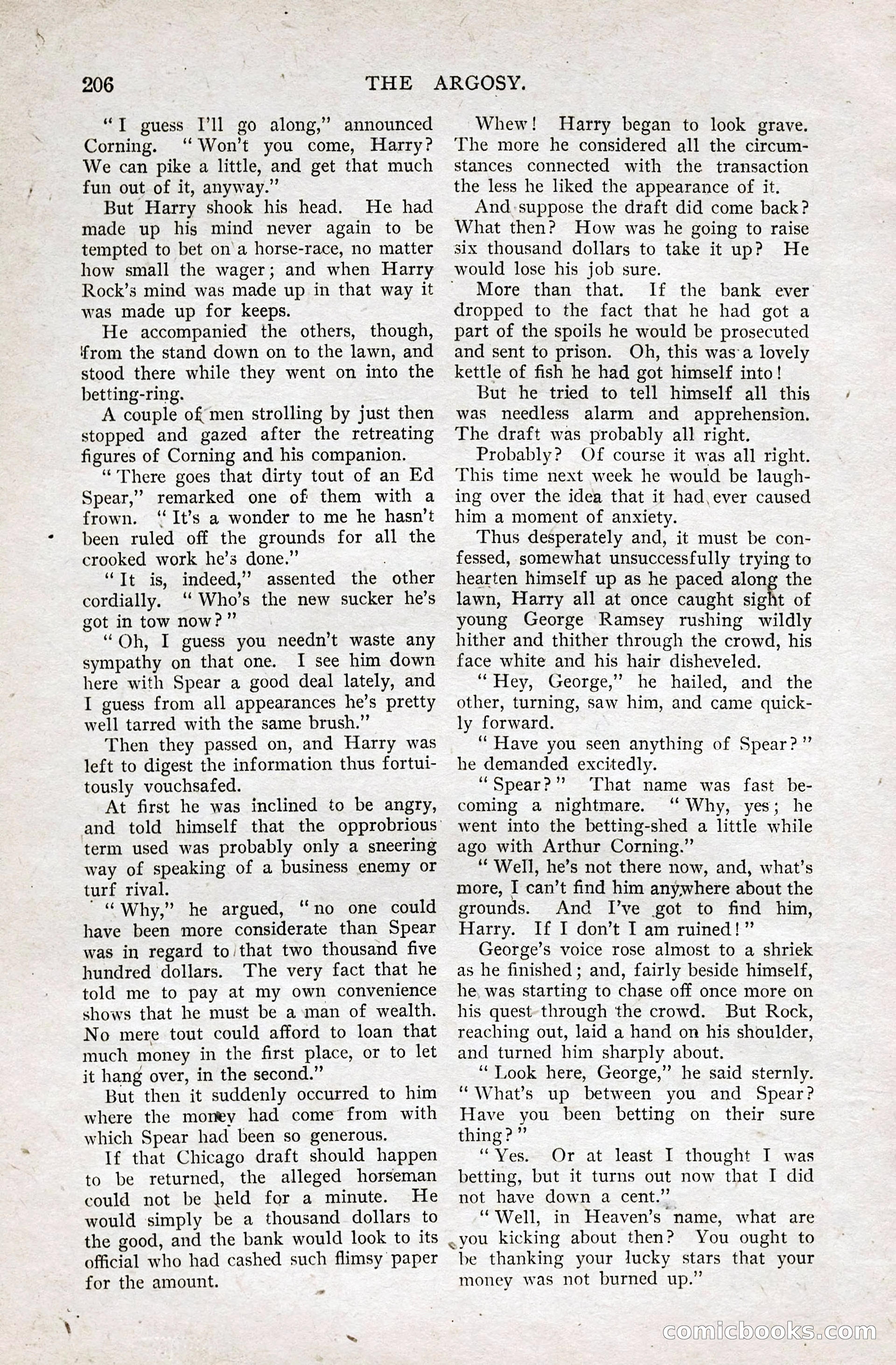 The Argosy for May — page 19 of 227