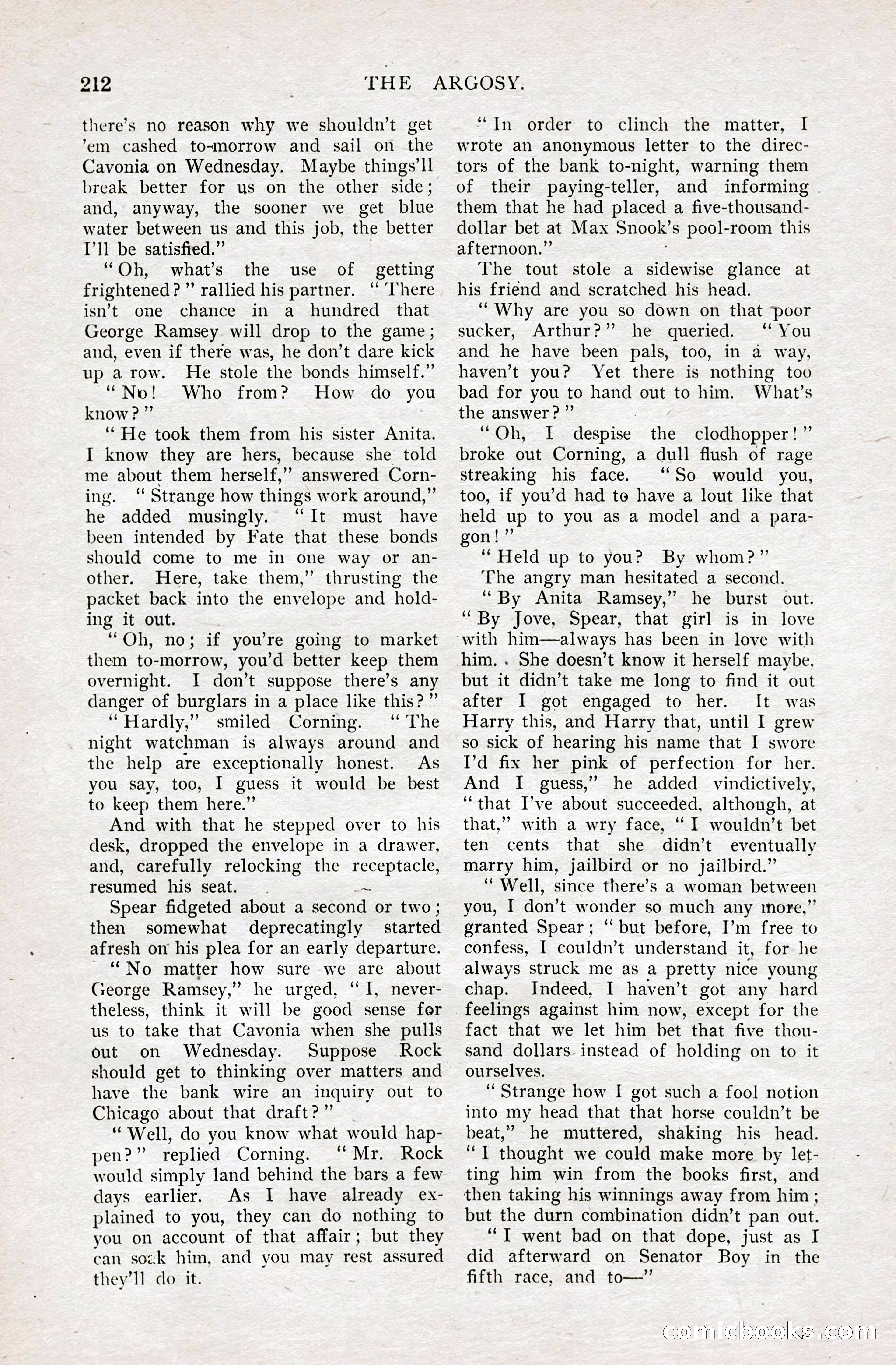 The Argosy for May — page 25 of 227
