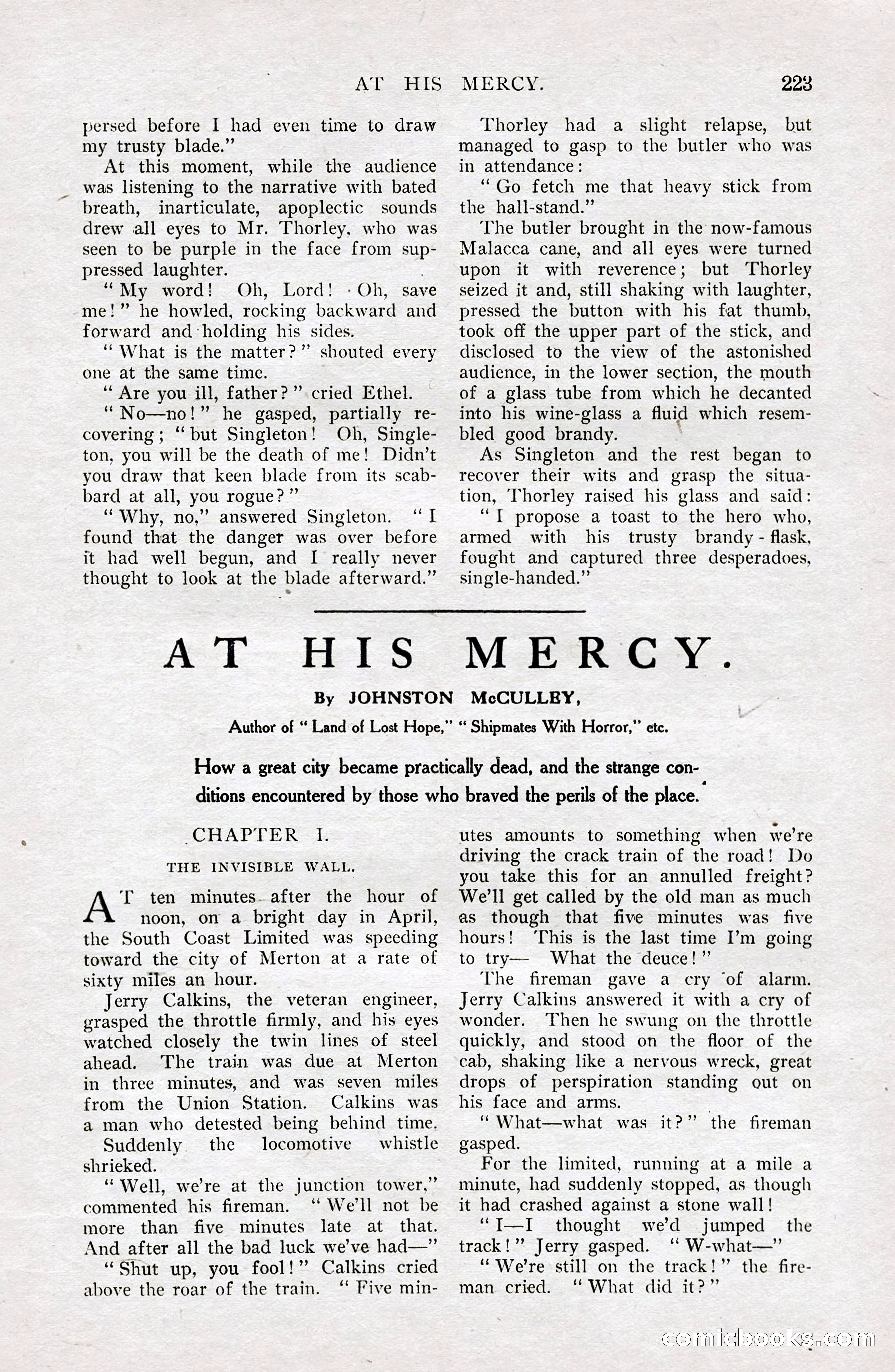 The Argosy for May — page 36 of 227