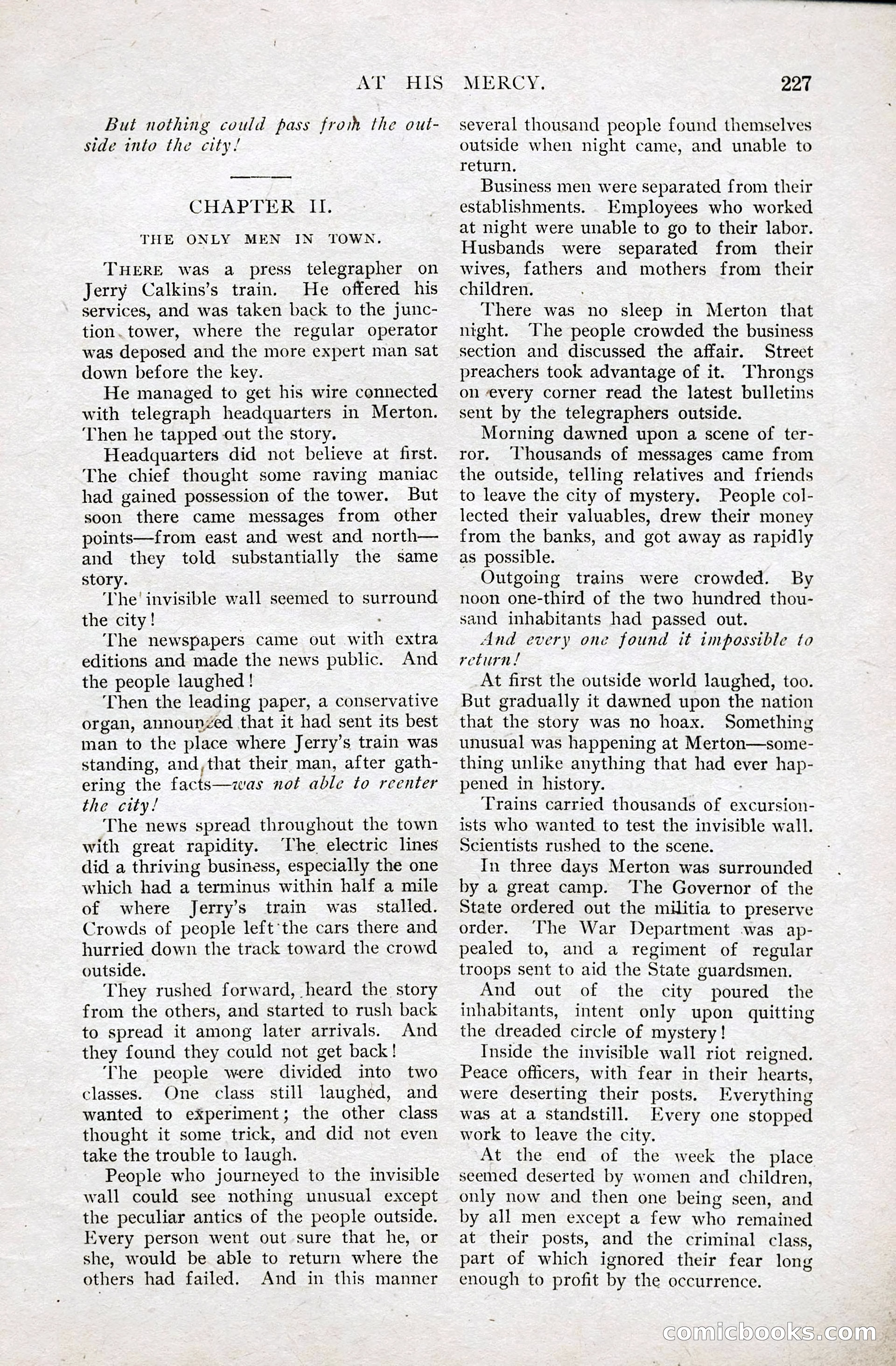 The Argosy for May — page 40 of 227
