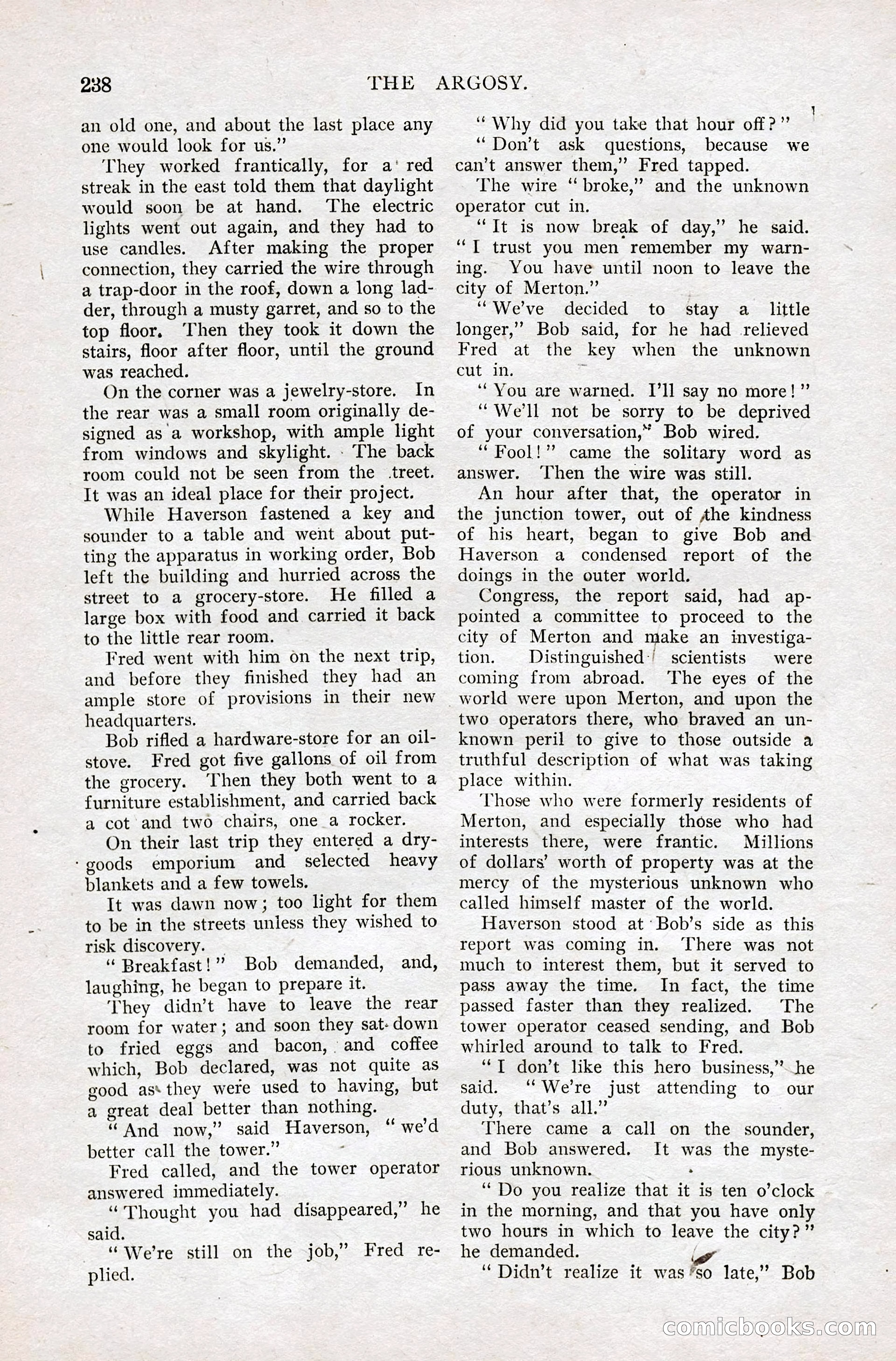 The Argosy for May — page 51 of 227