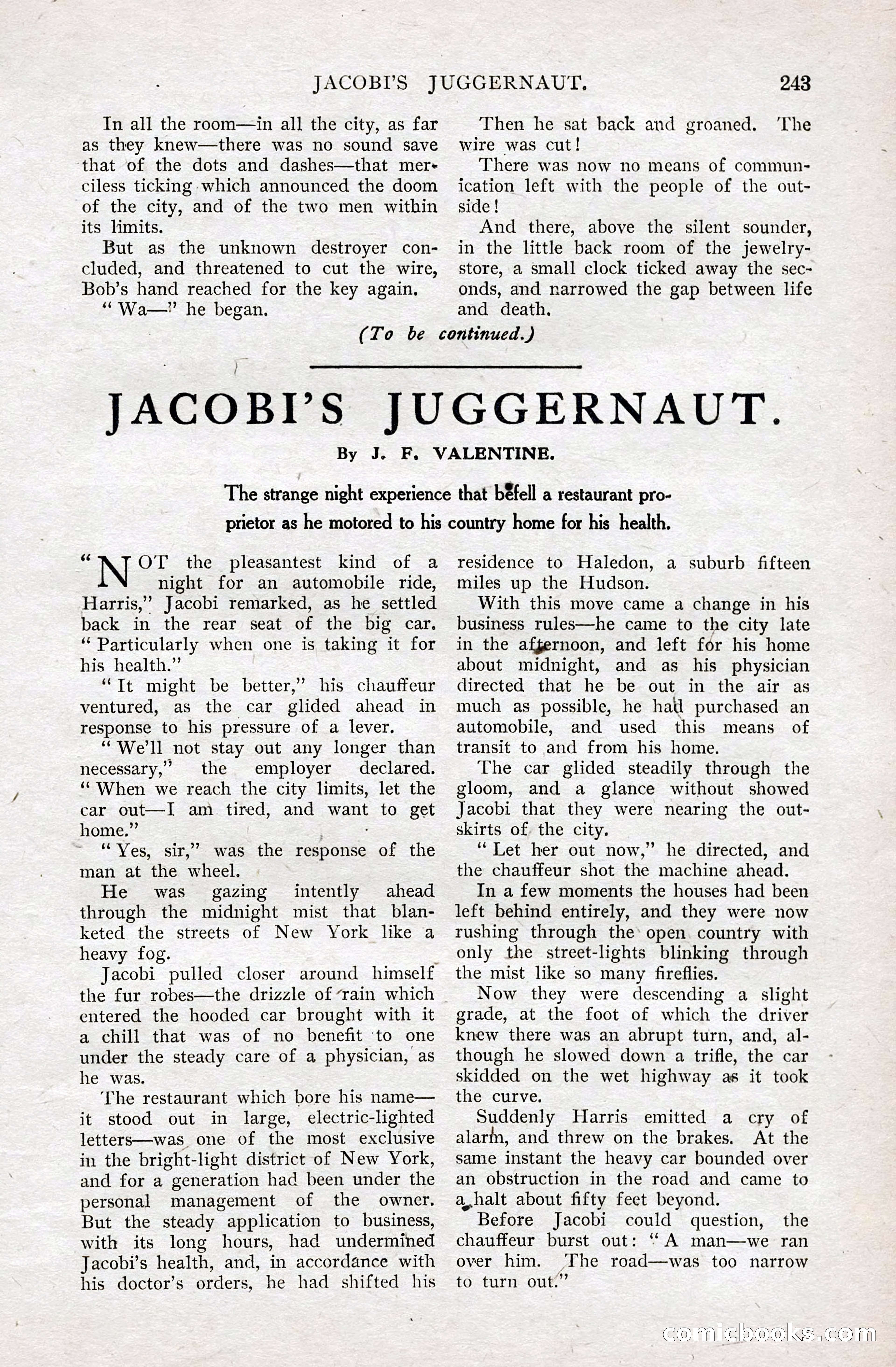 The Argosy for May — page 56 of 227