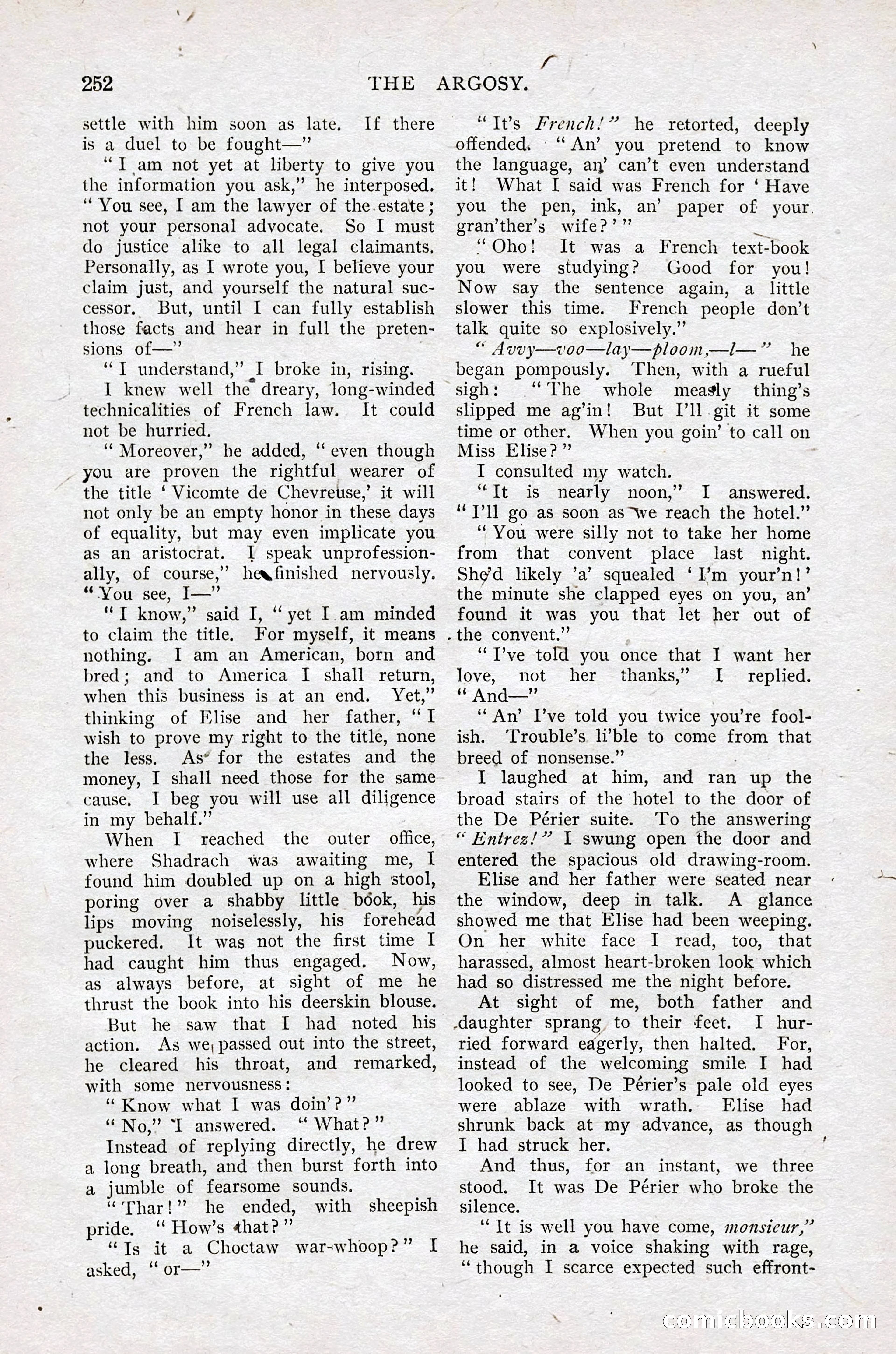 The Argosy for May — page 65 of 227