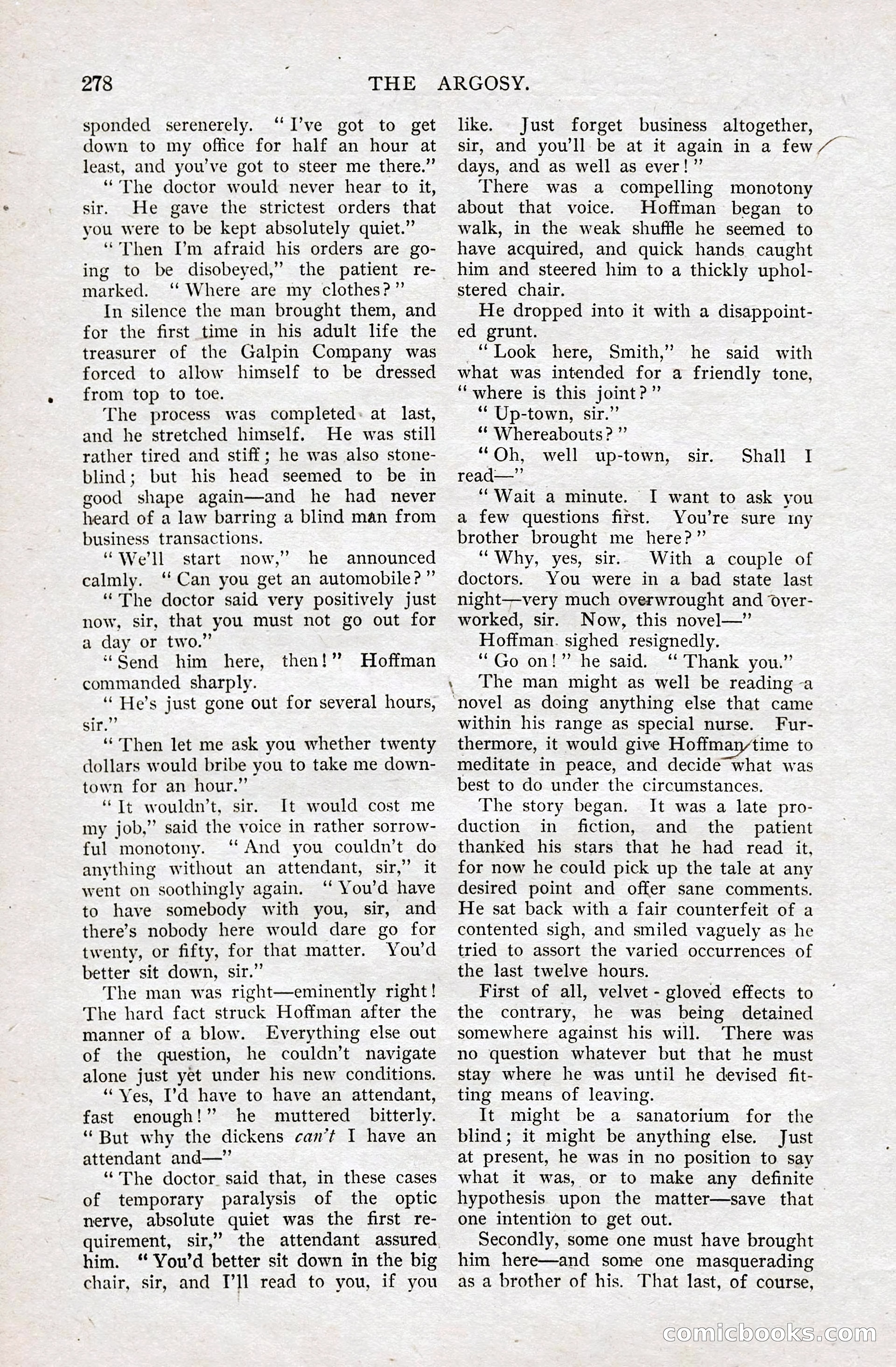 The Argosy for May — page 91 of 227