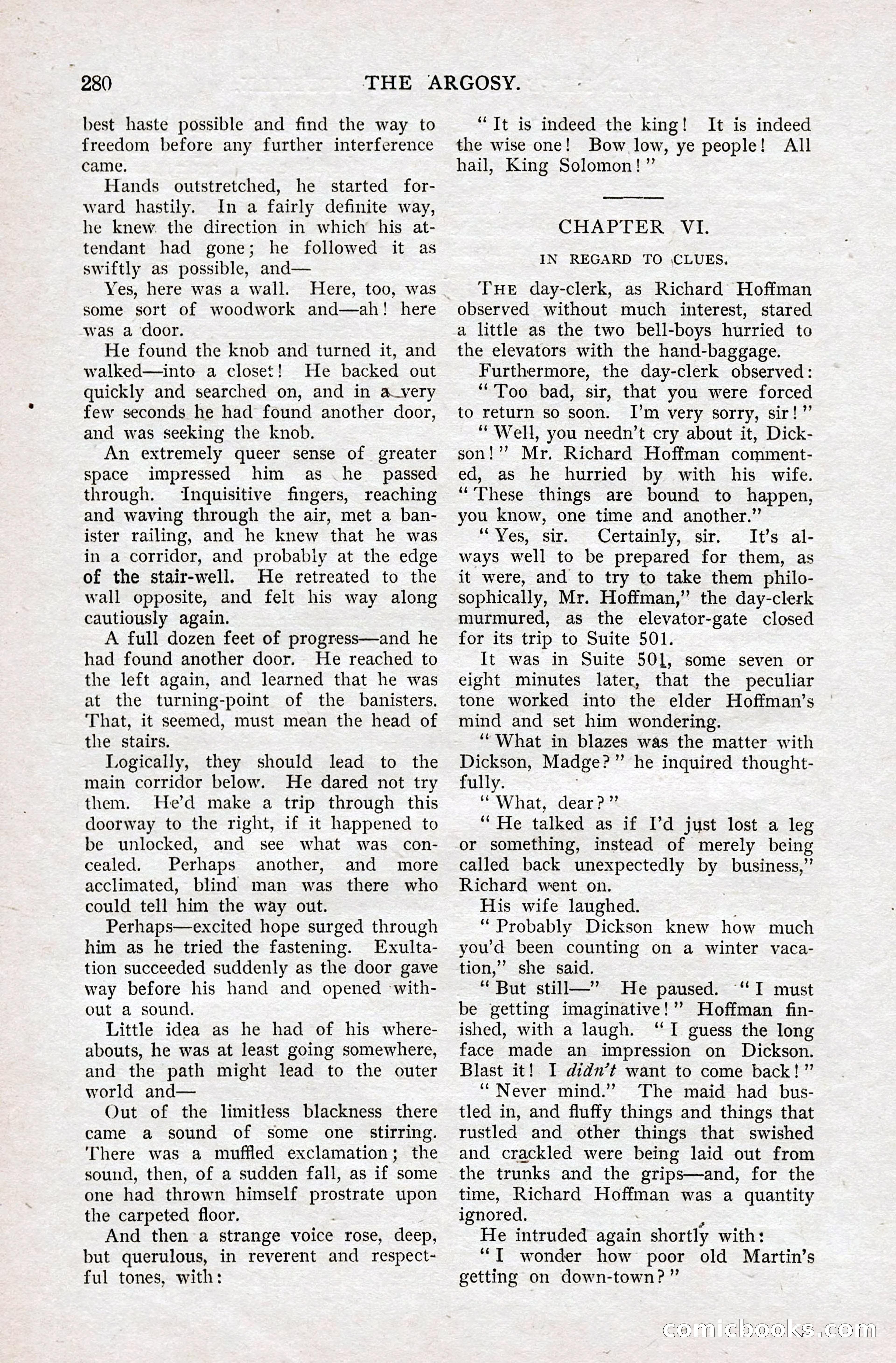The Argosy for May — page 93 of 227