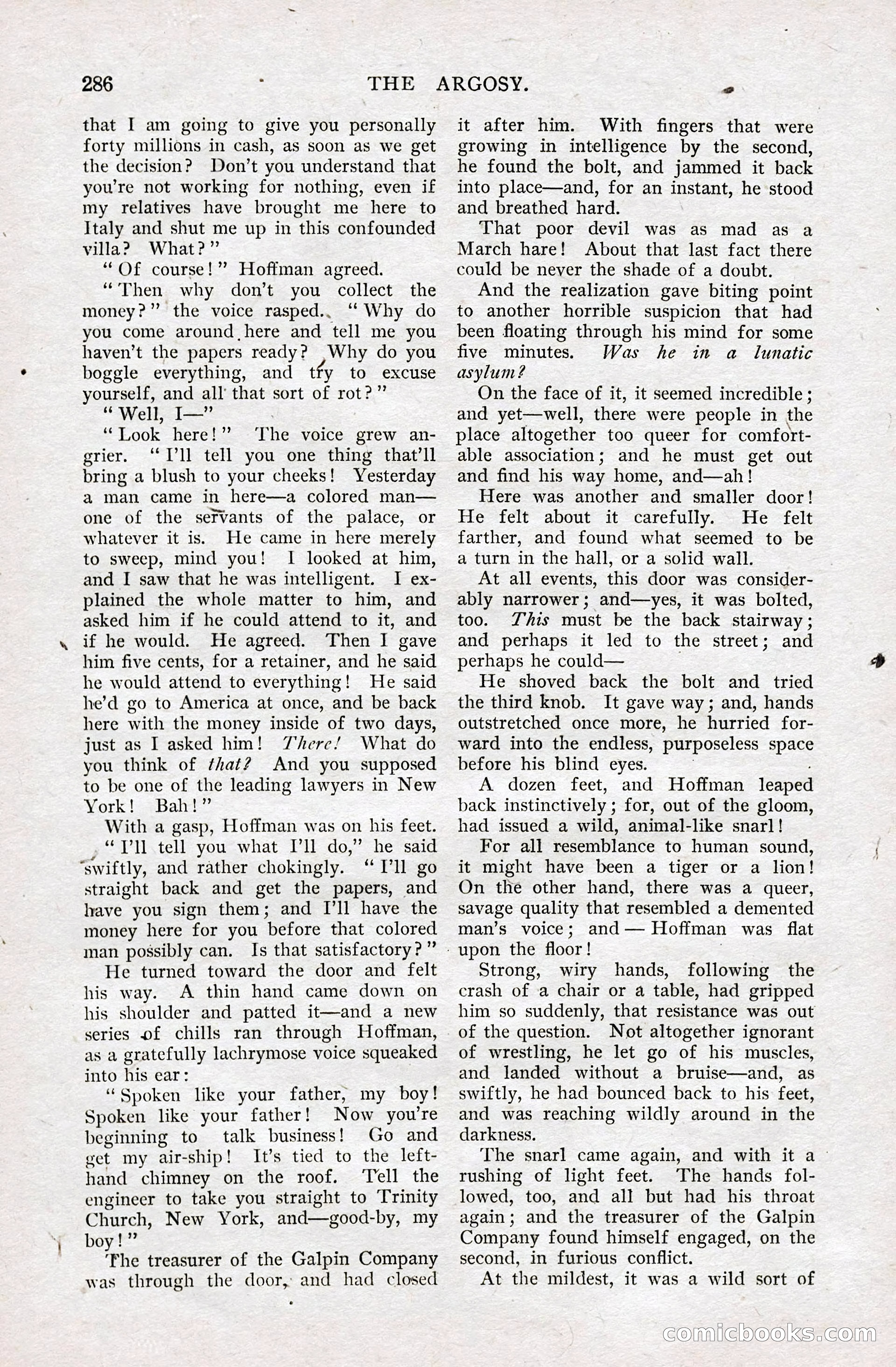 The Argosy for May — page 99 of 227