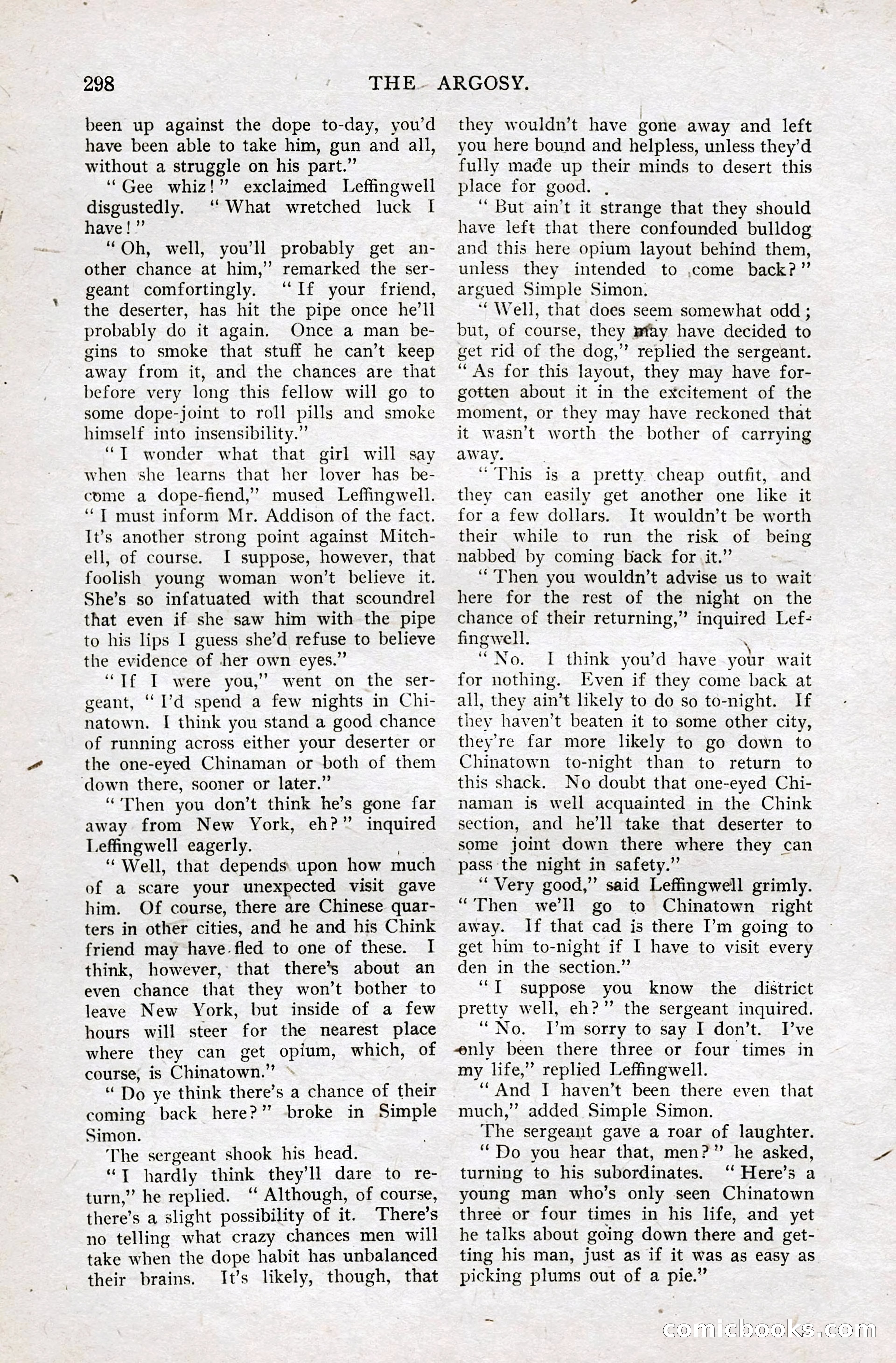 The Argosy for May — page 111 of 227